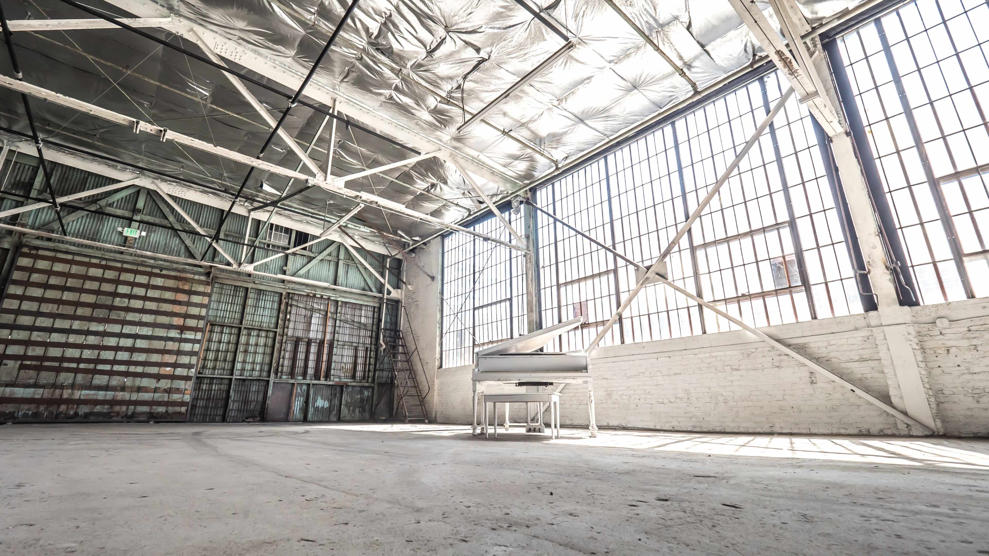 H20 Stage: Daylight Warehouse Location with concrete walls in LA Image in South Los Angeles, Los Angeles, CA