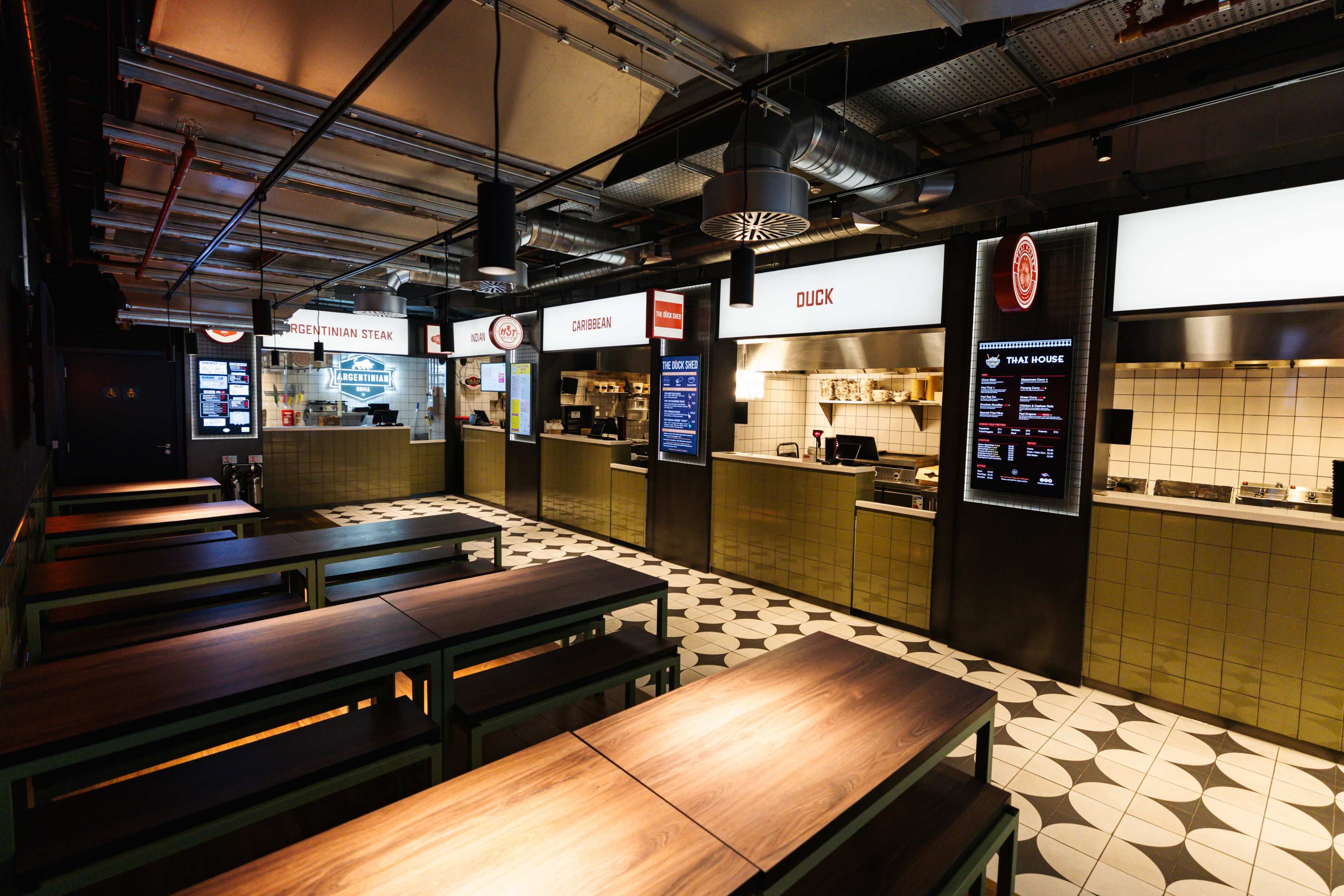 Food Hall in the City of London Image in City of London, London, ENG