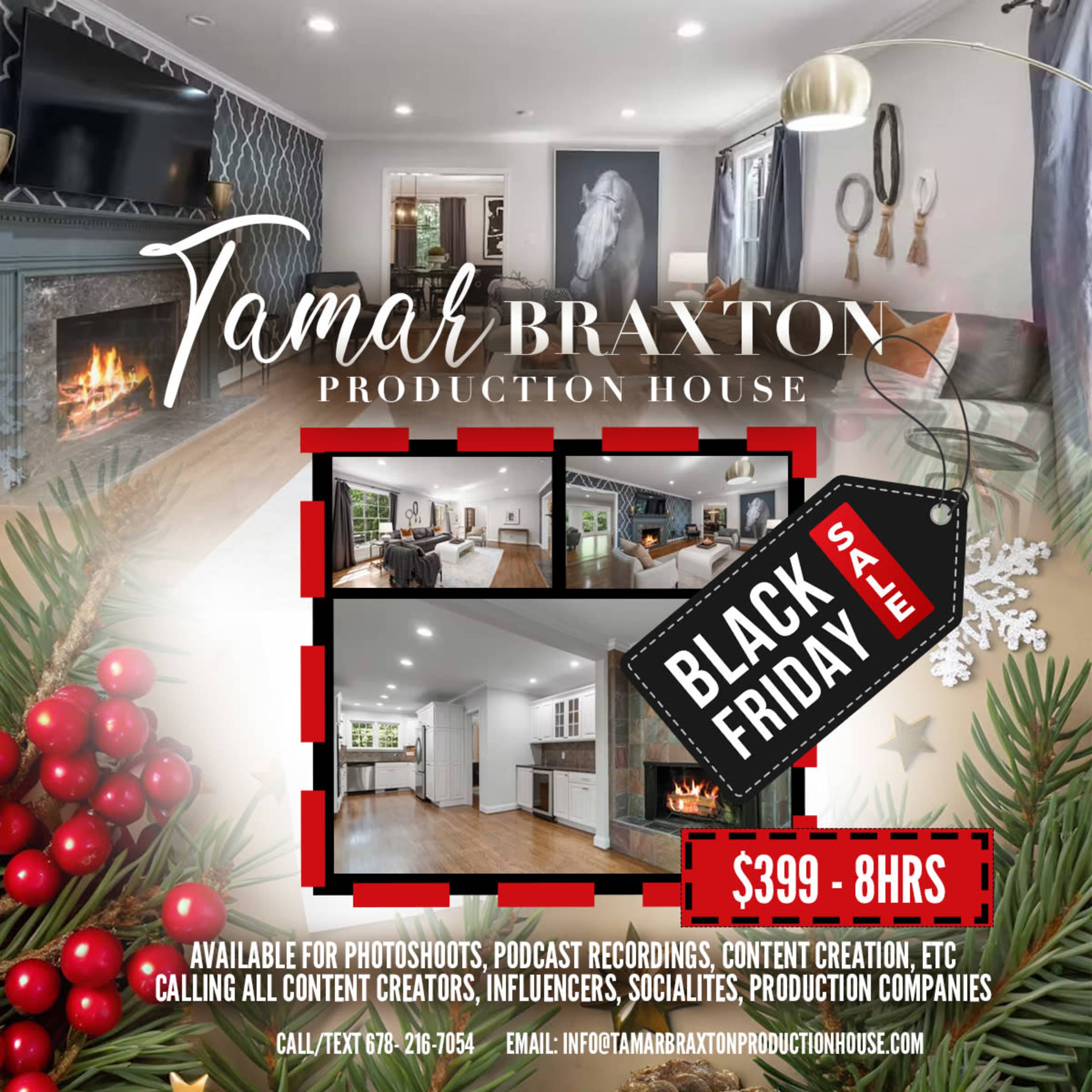 Tamar Braxton Production House Image in Buckhead, Atlanta, GA
