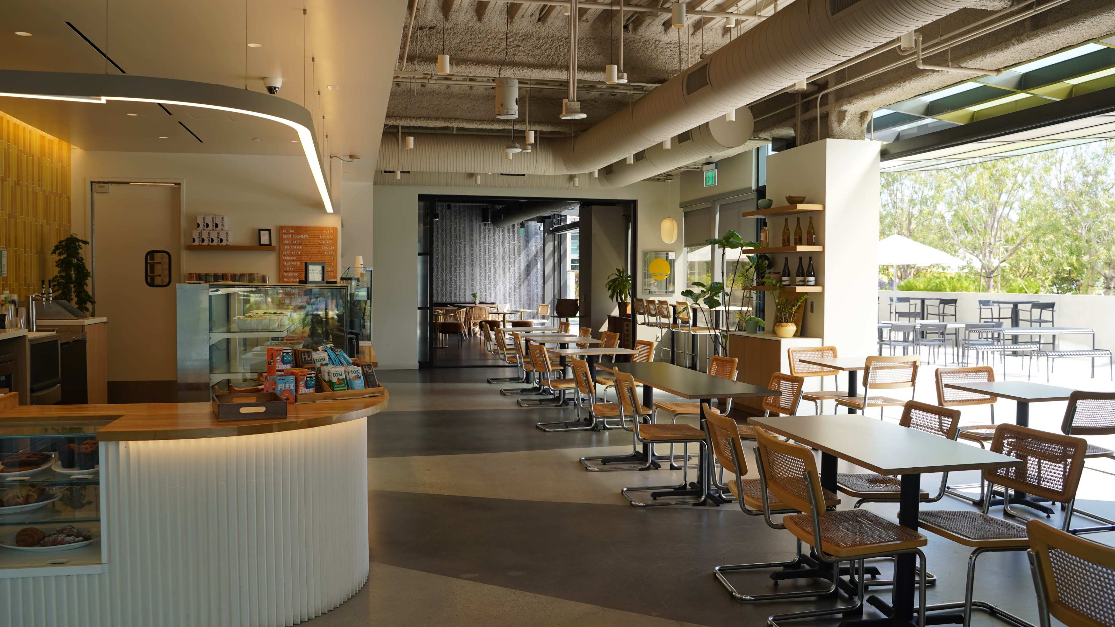 Large & Bright Indoor/Outdoor Cafe & Bar Venue in Playa Vista Image in Westchester, Los Angeles, CA