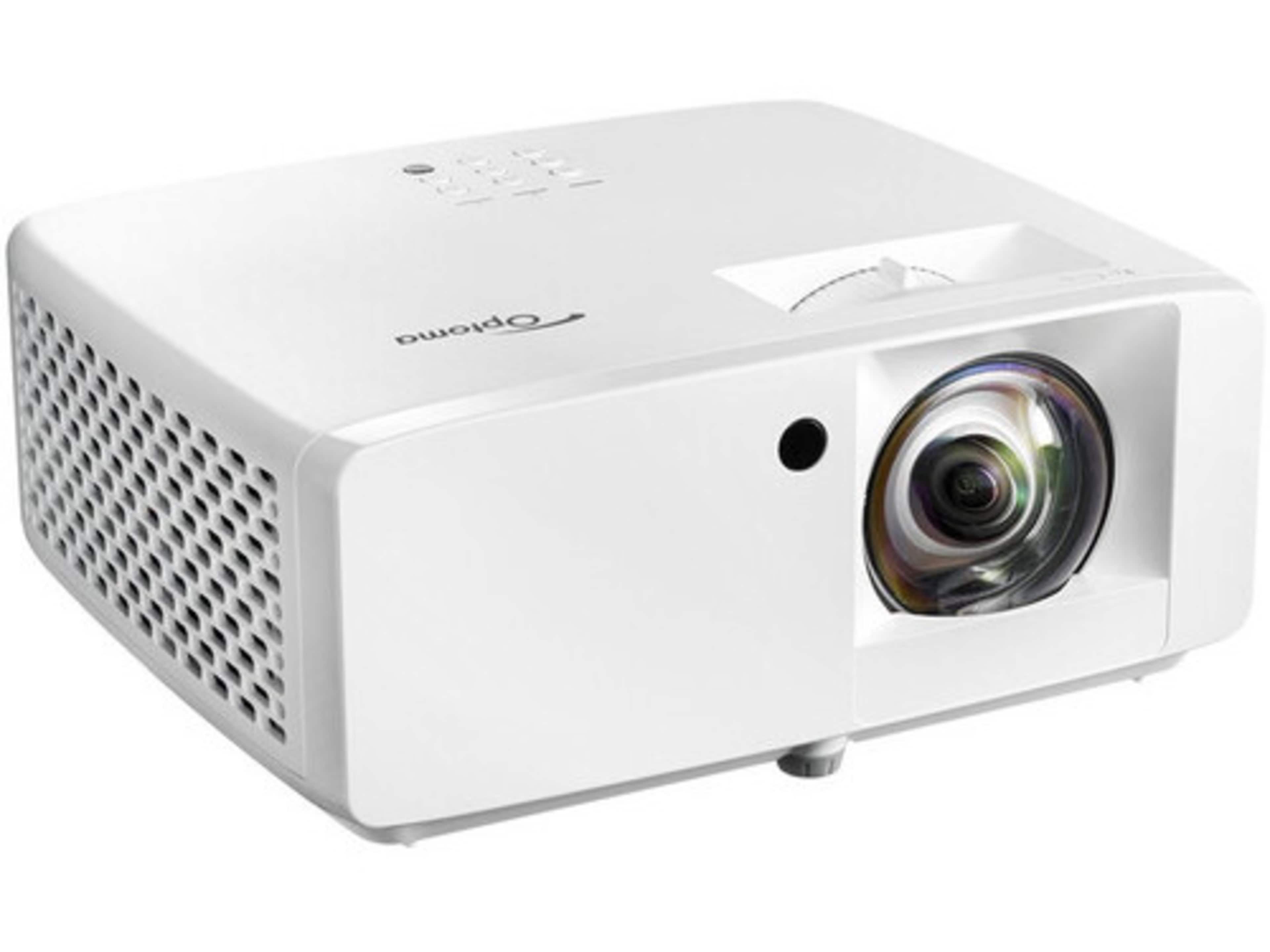 There is an Optoma, 4000 lumen laser projector