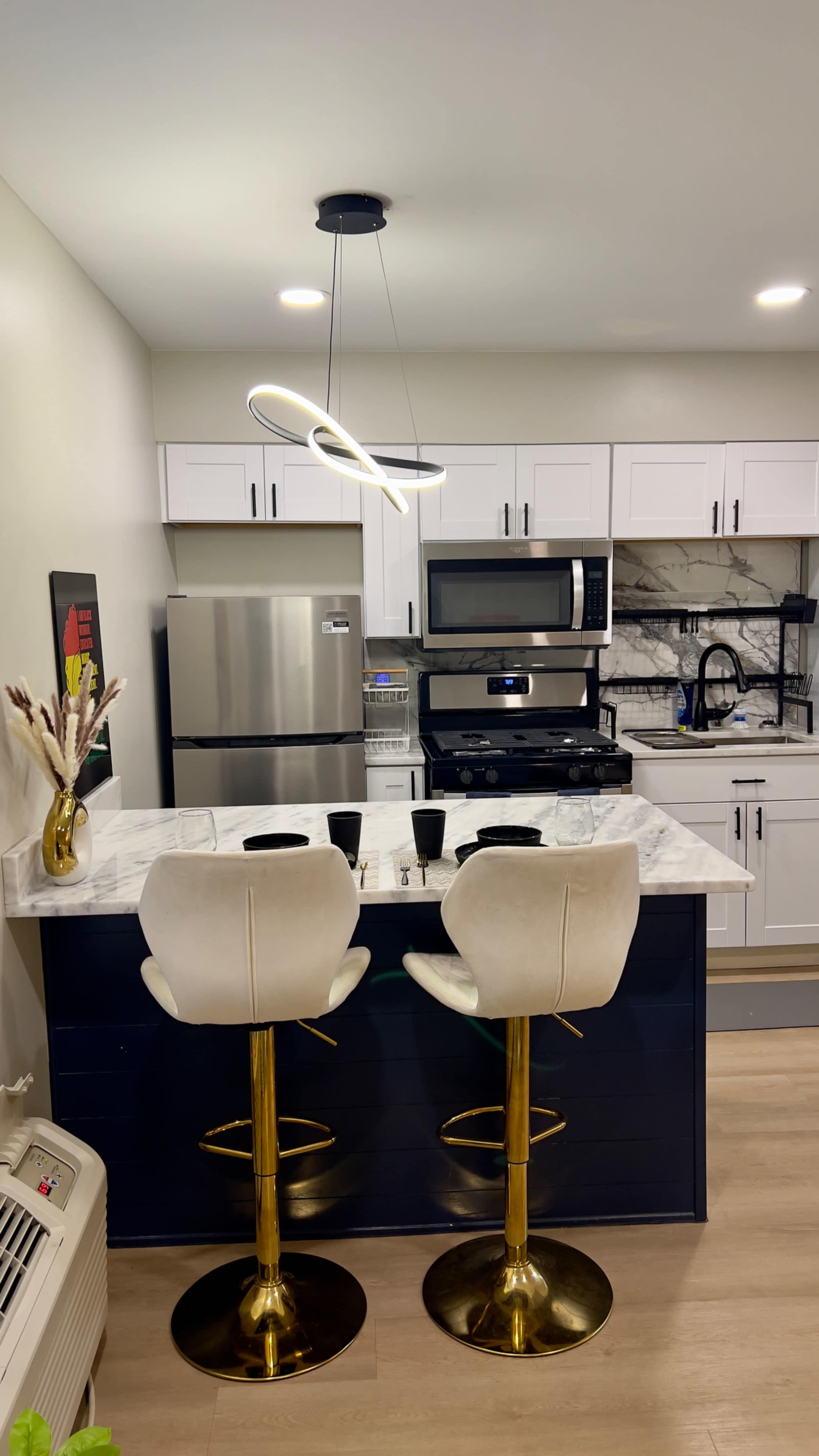 Studio with full kitchen for content creation. Image in North Memphis, Memphis, TN