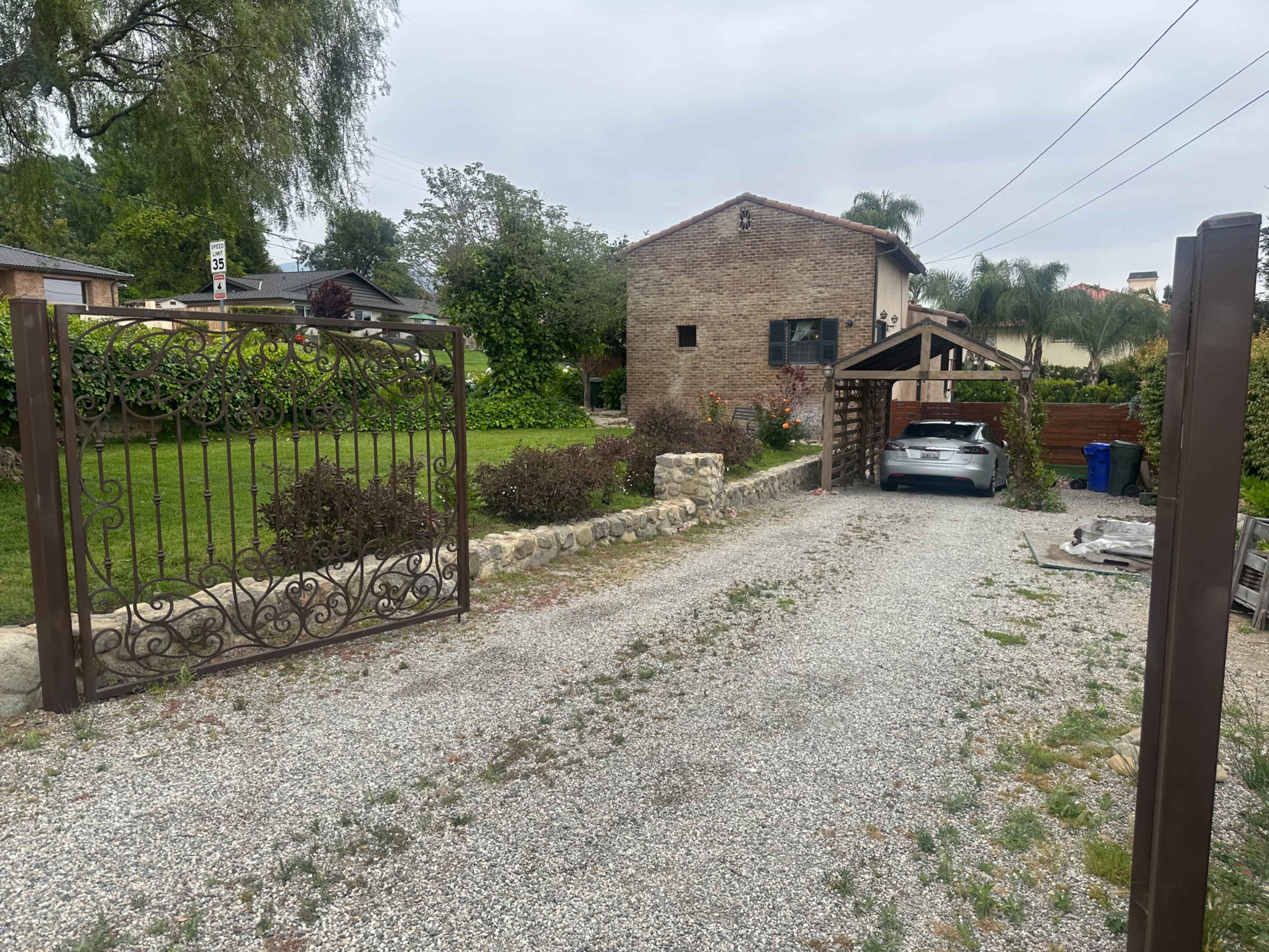Italian Villa Farmhouse, ca. 1930 Image in San Antonio Heights, Upland, CA