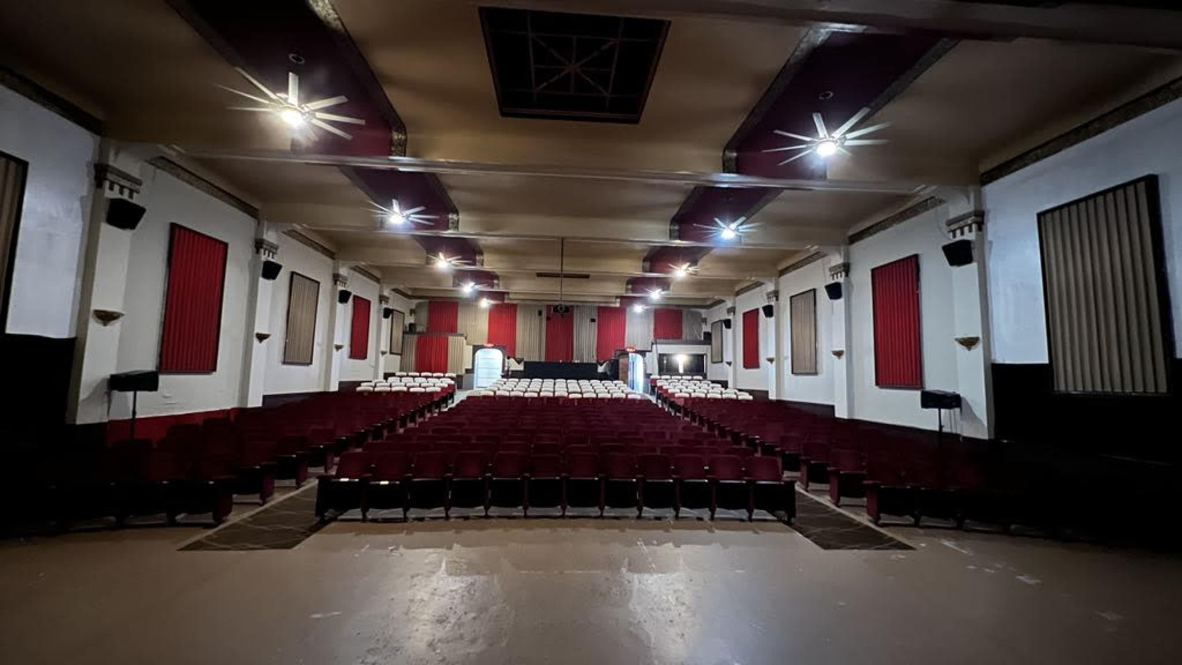 Historic Hemet Theatre - Urban Downtown Theatre - 100 Year Theater Building - Live Theatre, Movie Screenings, Full Stage, 400 Capacity Seating - Vintage, Retro,  Nostalgic, Timeless, Old Hollywood, Charming Image in Hemet, Hemet, CA