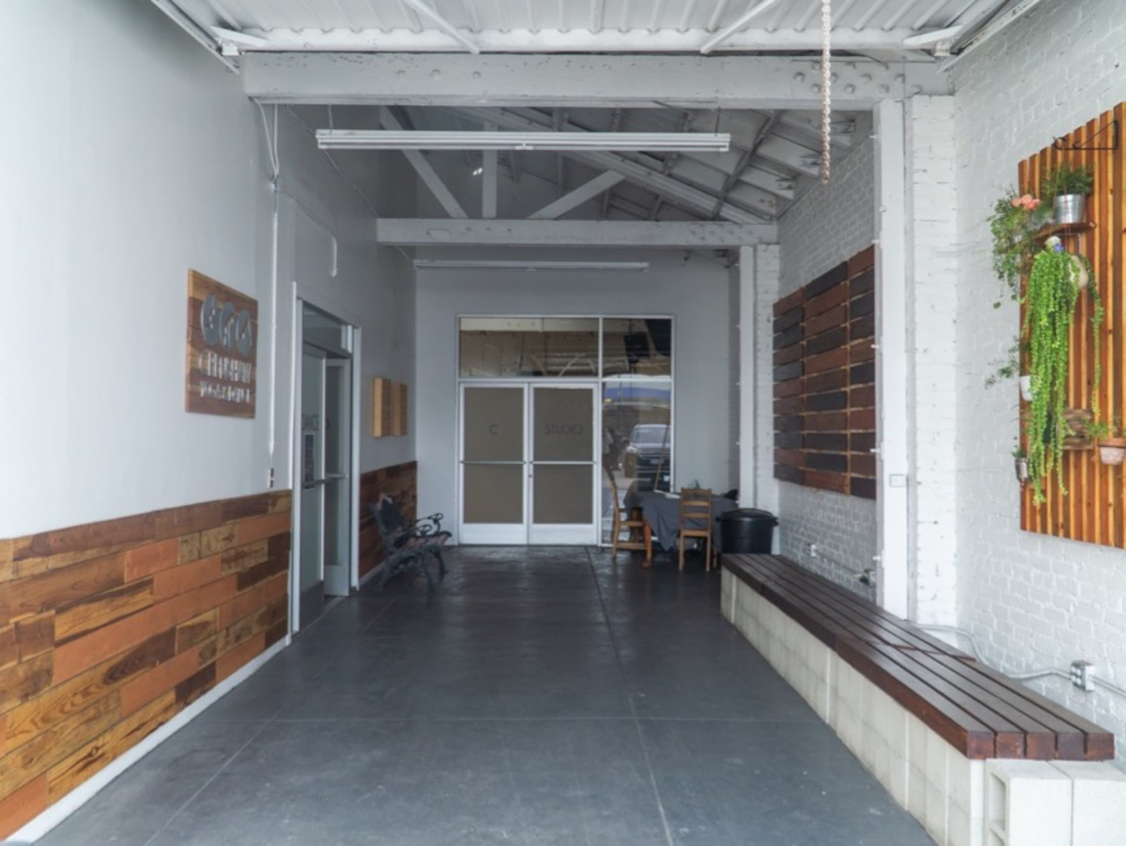 Driveway and Reception Area