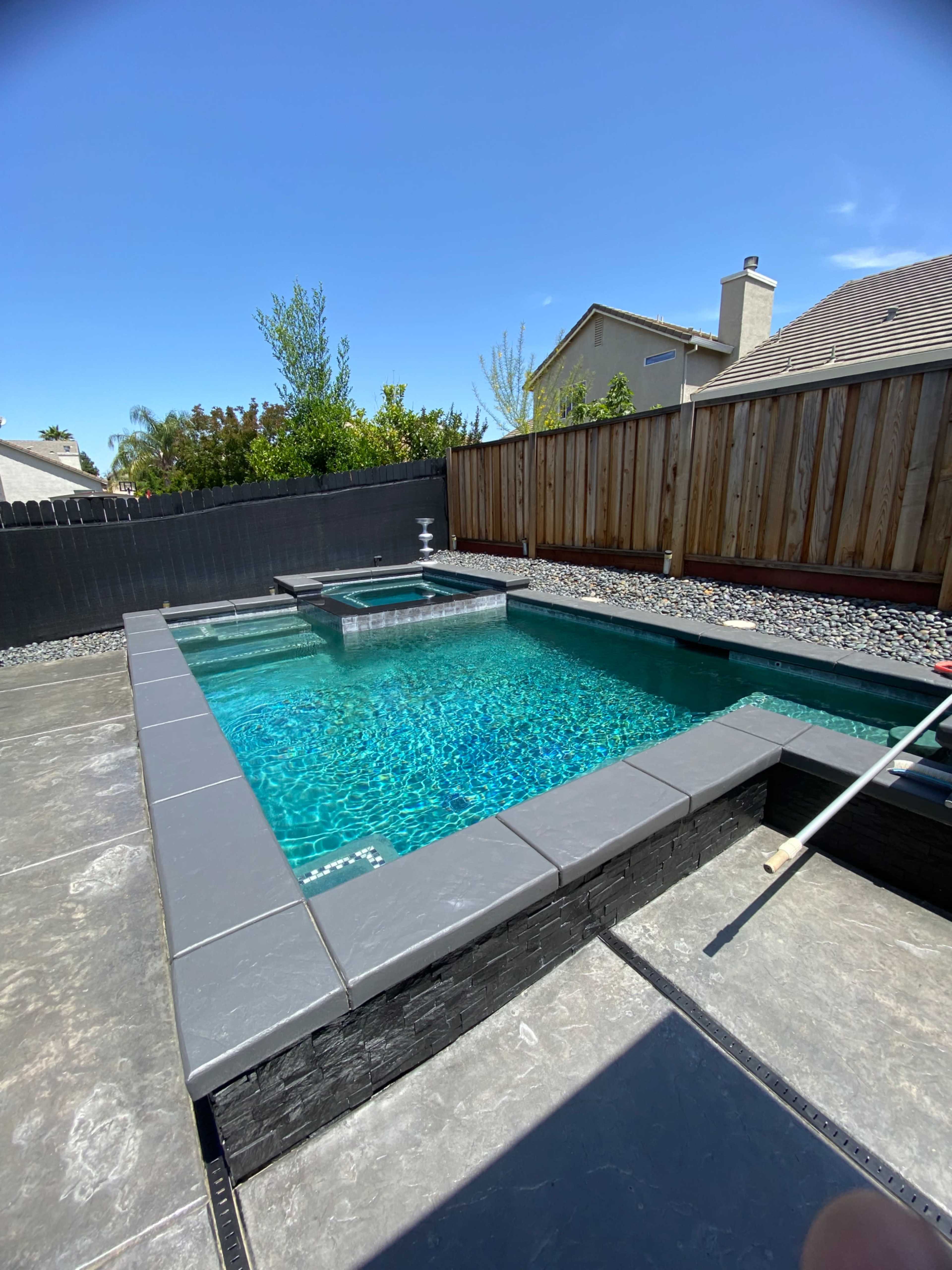 CUSTOM BACKYARD POOL  AND PARTY SPACE Image in Elk Grove, Elk Grove, CA