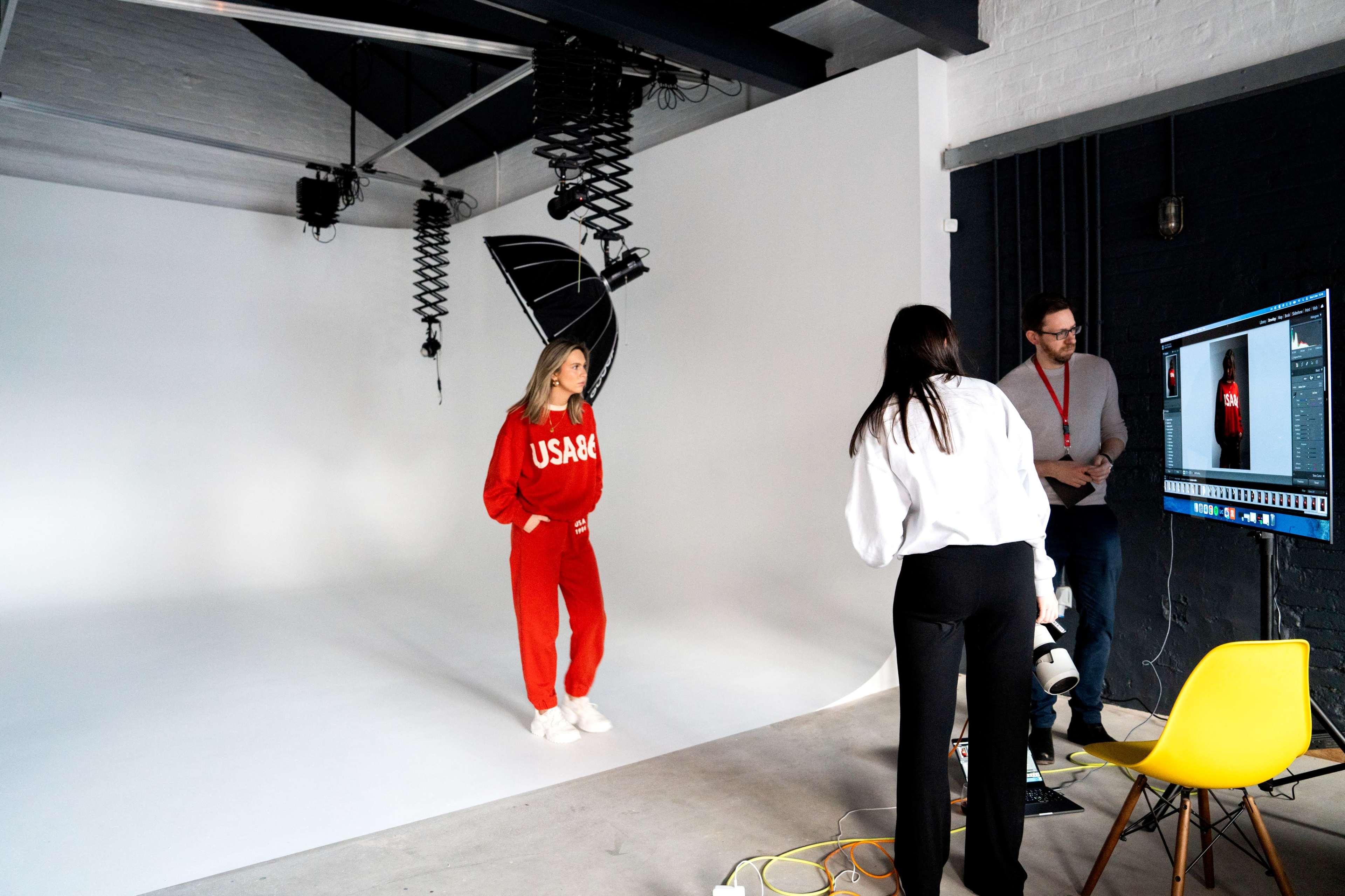 A one-of-a-kind photography, film and events space with infinity cove, kitchen set and audio booth. Image in Derwent, Derby, ENG