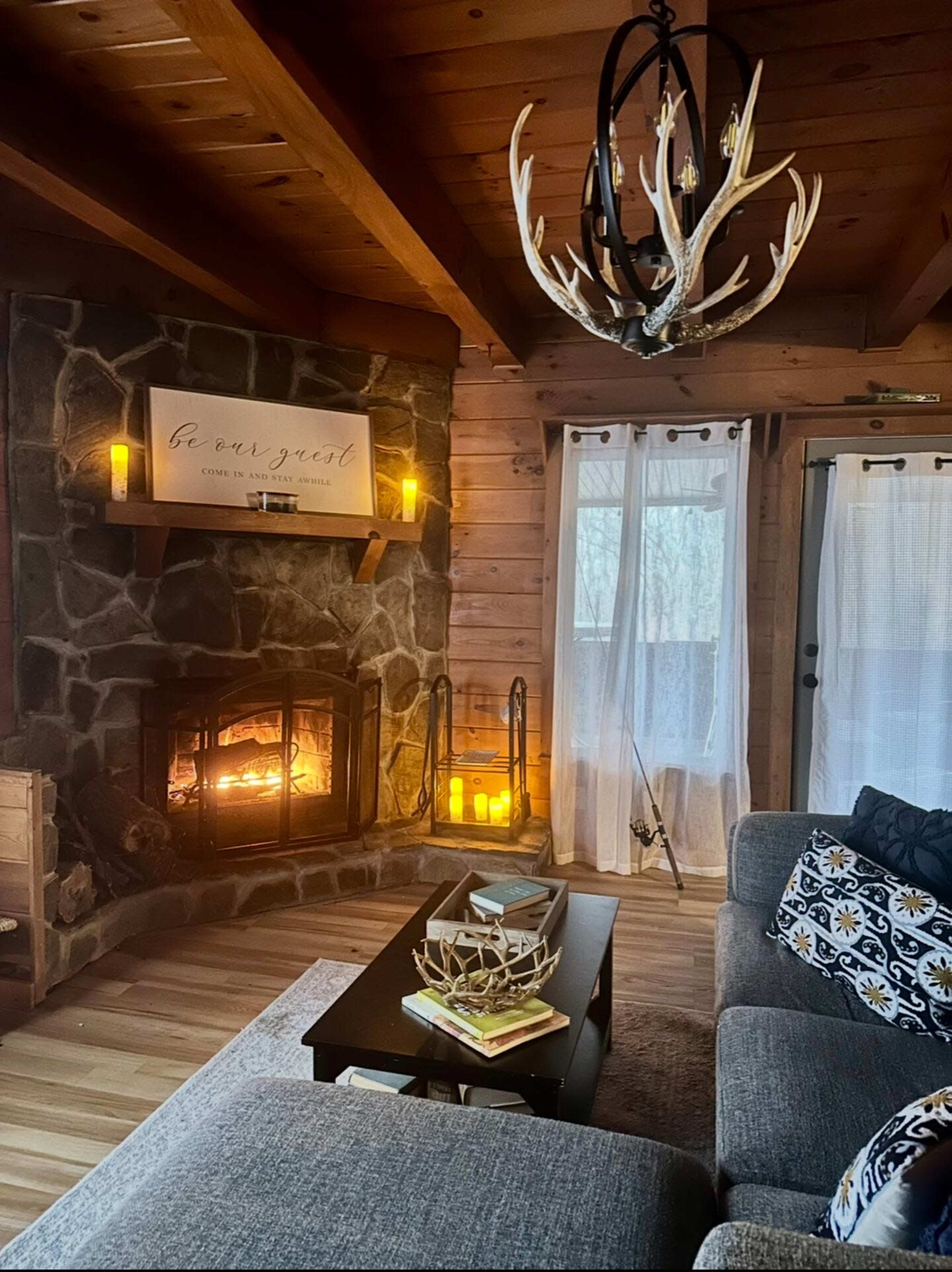 Secluded Mountain Cabin with views Image in , Ellijay, GA