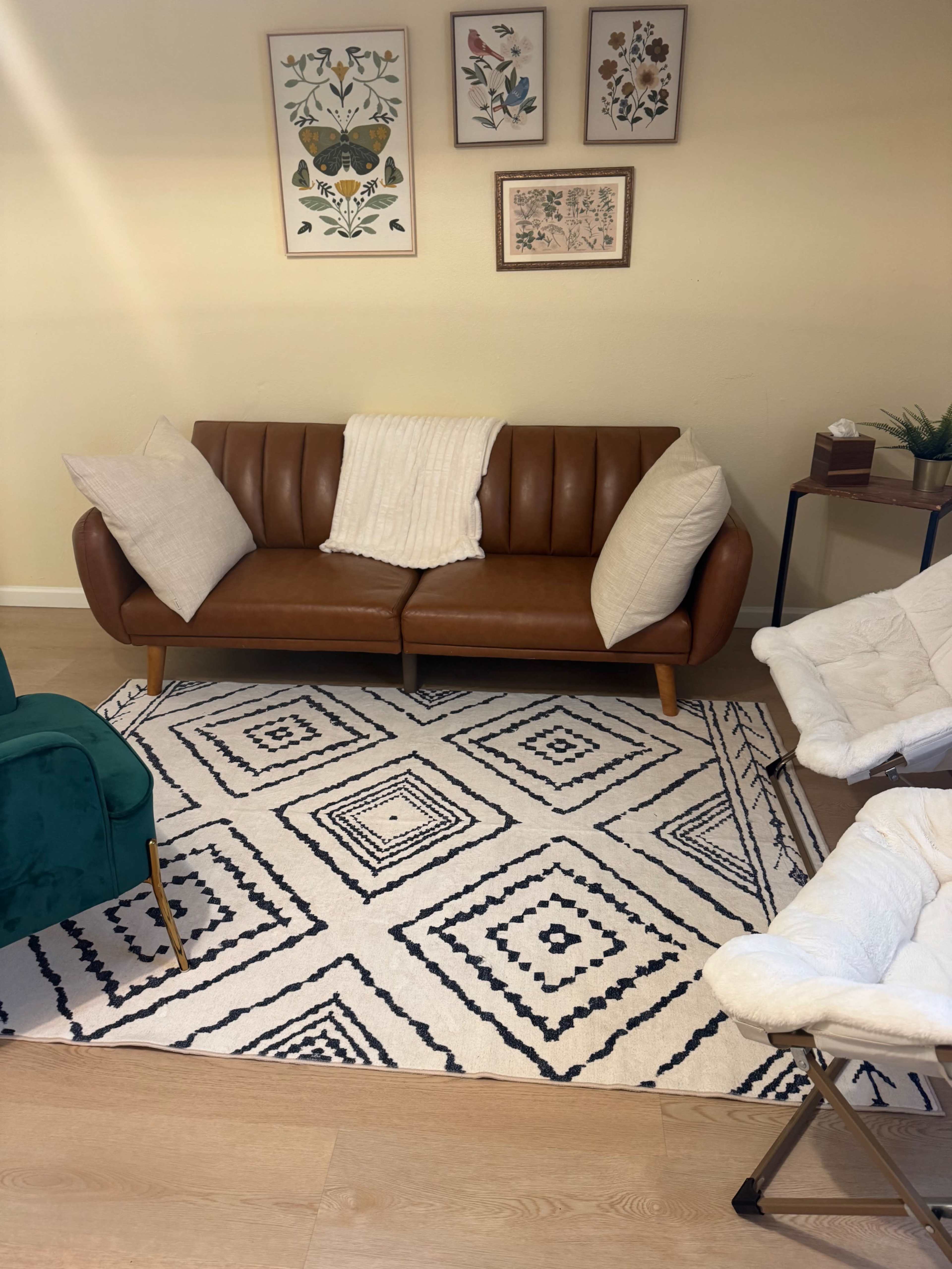 Entire 3 office wellness suite filled with plants and natural lighting Image in School, Oakland, CA
