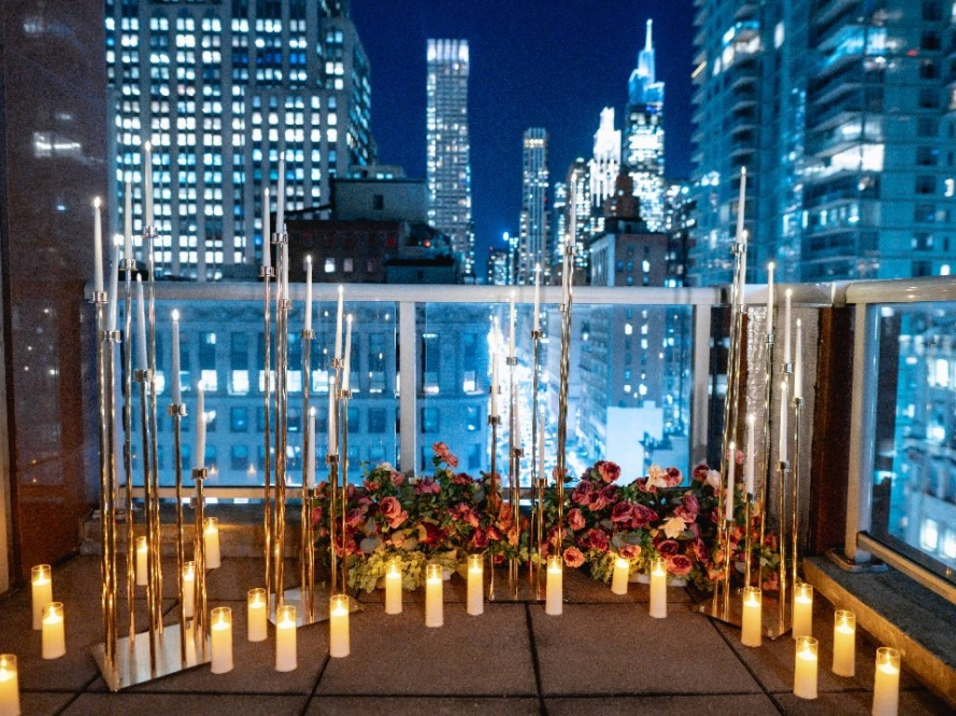 50 Led Candles ( large and small)
