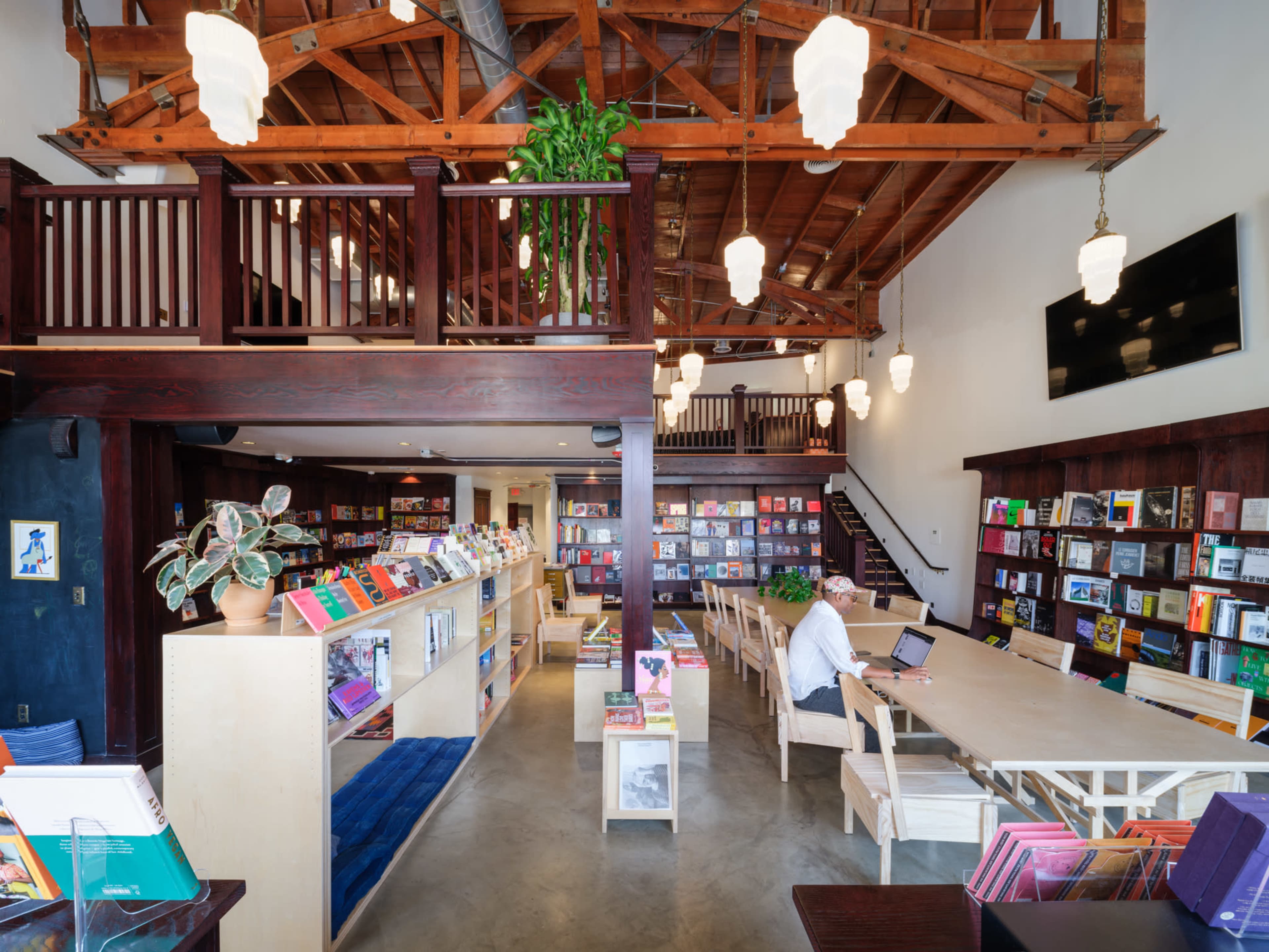 Cozy Bookstore with Upstairs Event Space in Leimert Park Image in Leimert Park, Los Angeles, CA
