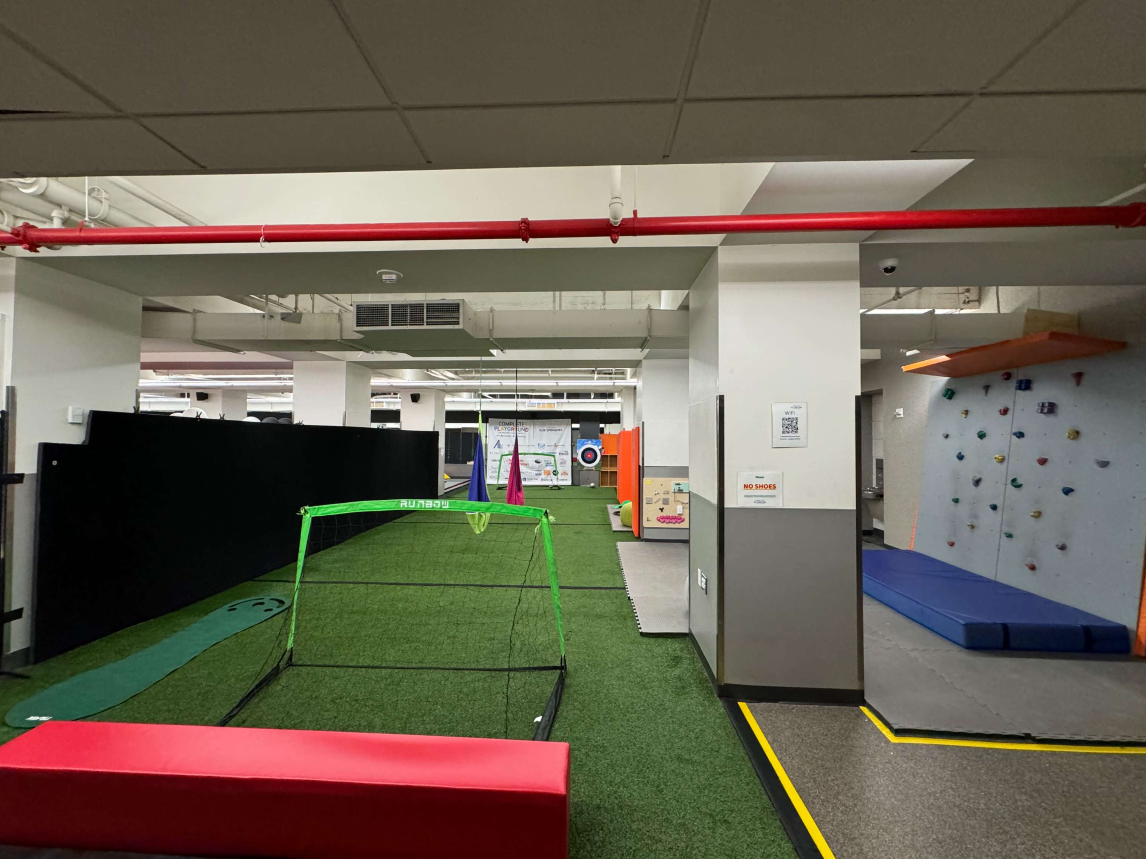 Downtown multipurpose event space featuring an indoor soccer field, dojo studio, and large playground Image in Lower Manhattan, New York, NY