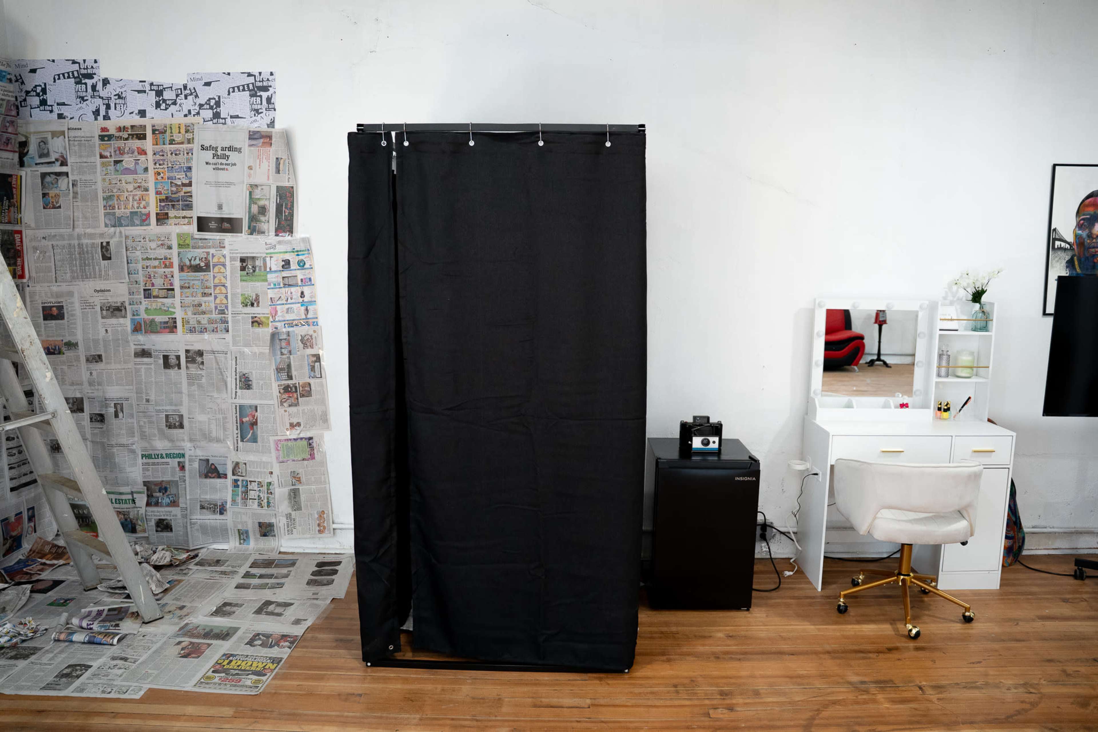 Philly West Suburbs Chic Lighted Studio Loft with White Brick Image in Coatesville, Coatesville, PA