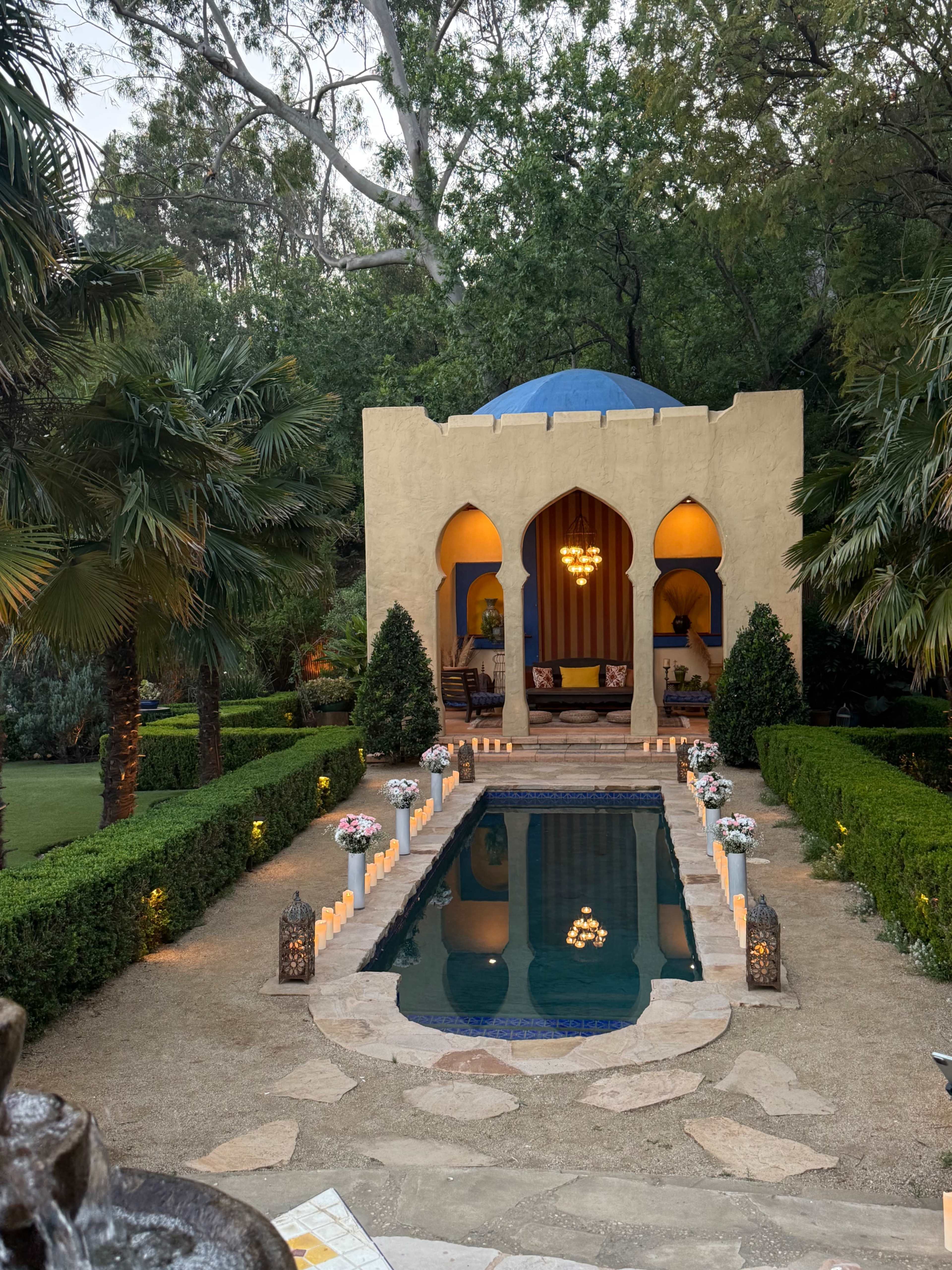 Private Hollywood Hills Event Venue/ Luxury Garden Estate Image in Central LA, Los Angeles, CA