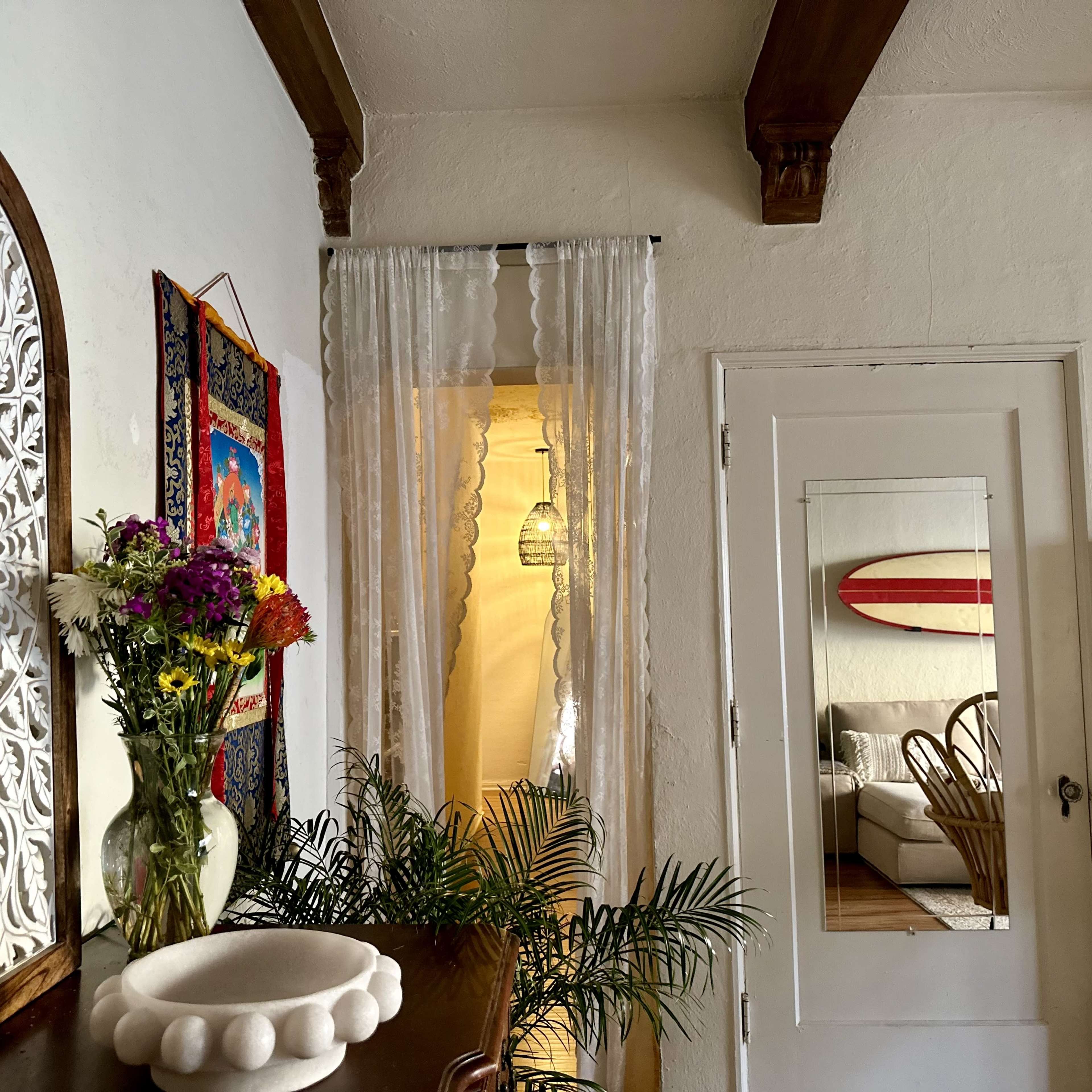 Boho Vintage Spanish Revival 1920s Apartment Image in Central LA, Los Angeles, CA