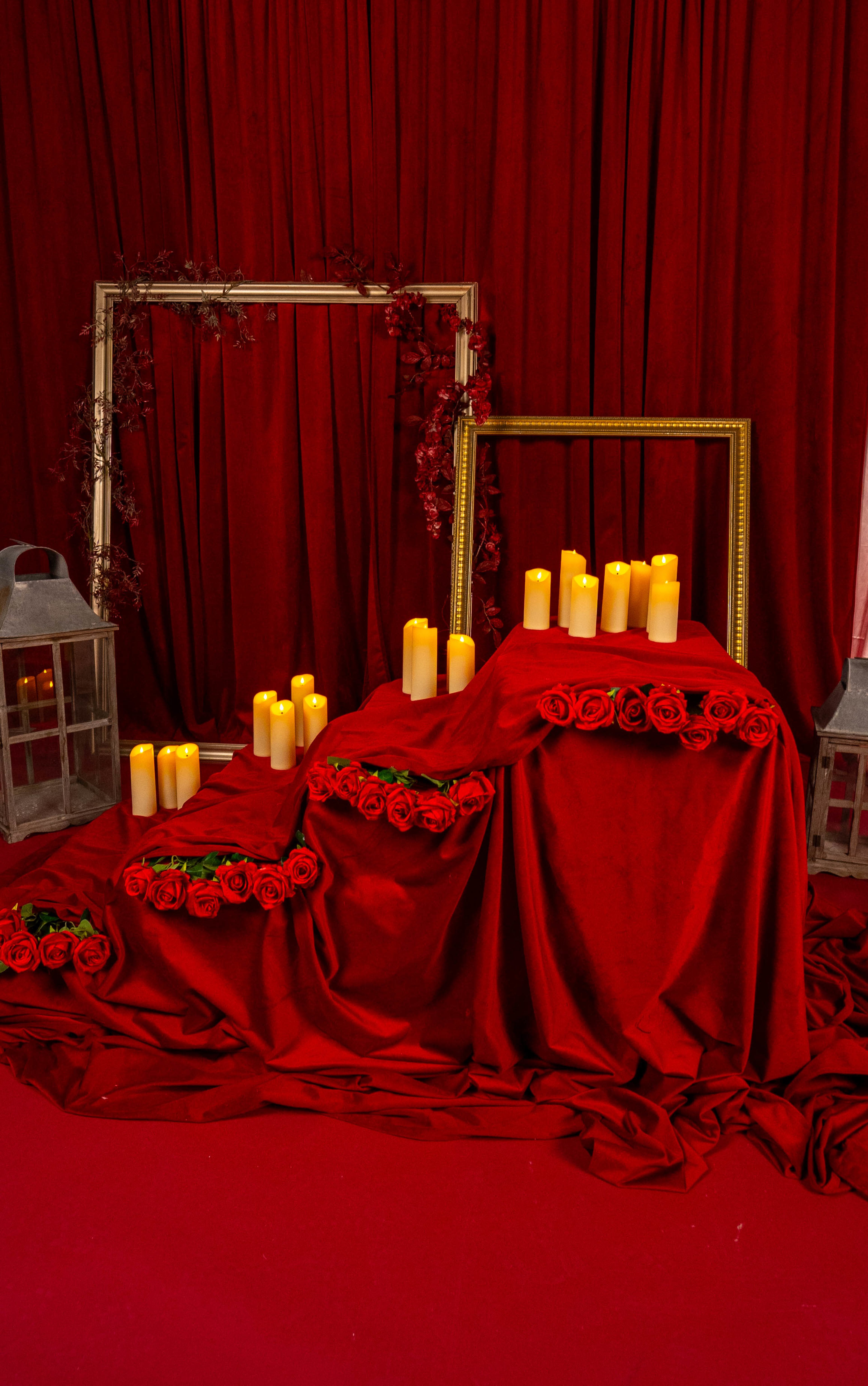 Large Warehouse Studio w/ Vintage Sets, Valentines Set, Infinity Wall, Colored Papers Image in Sugar Creek, Charlotte, NC
