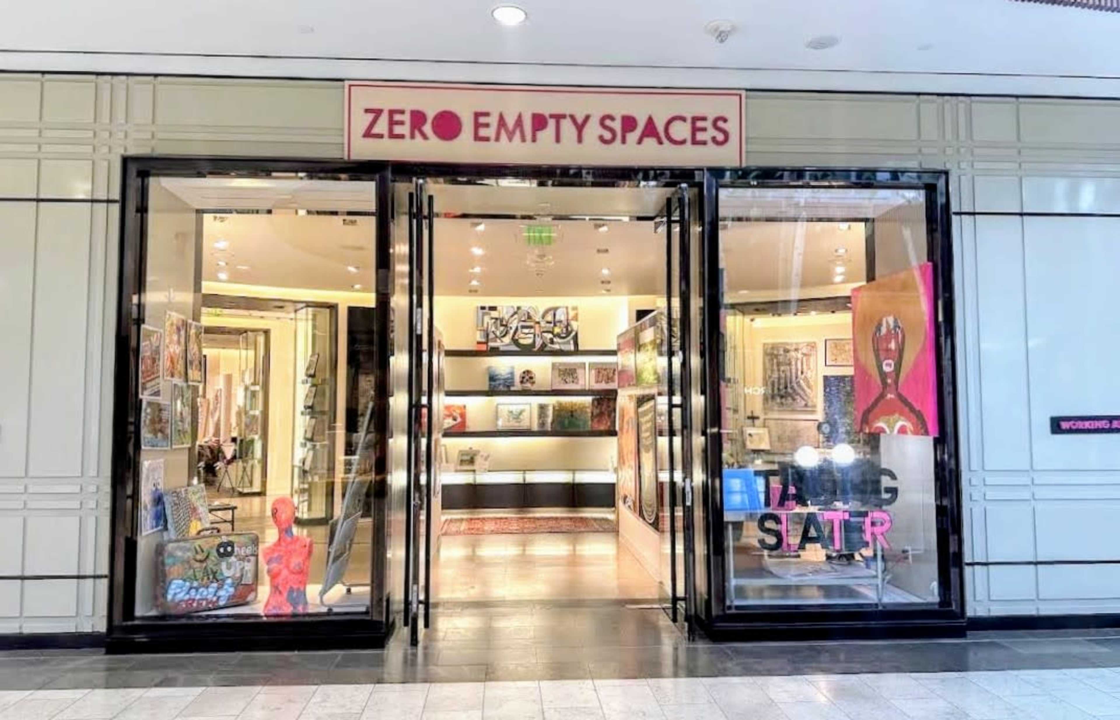 Zero Empty Spaces Art Gallery Studio Located In Former