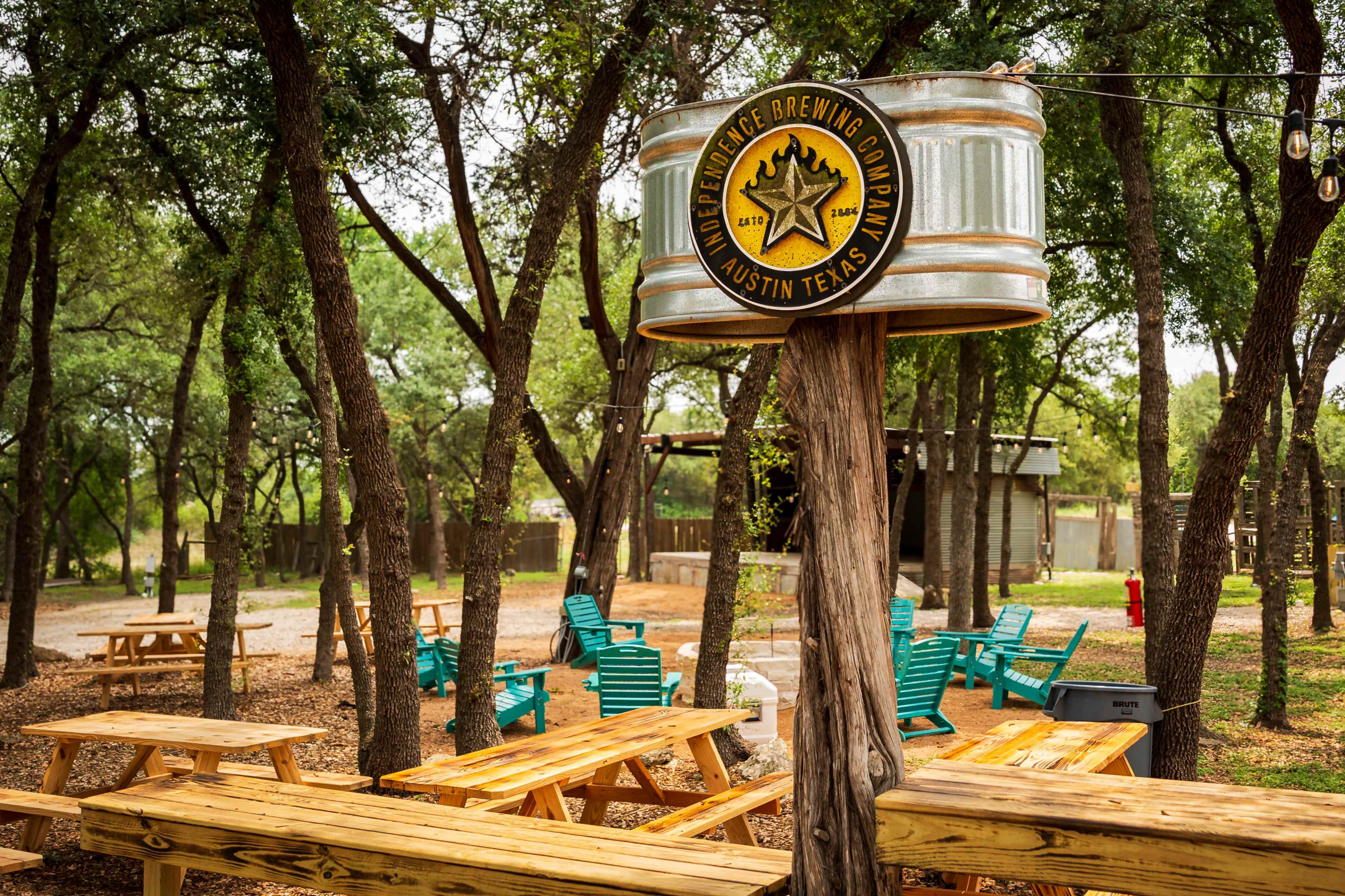 Rustic Indoor/Outdoor Venue with Food Trucks near Dripping Springs Image in , Austin, TX