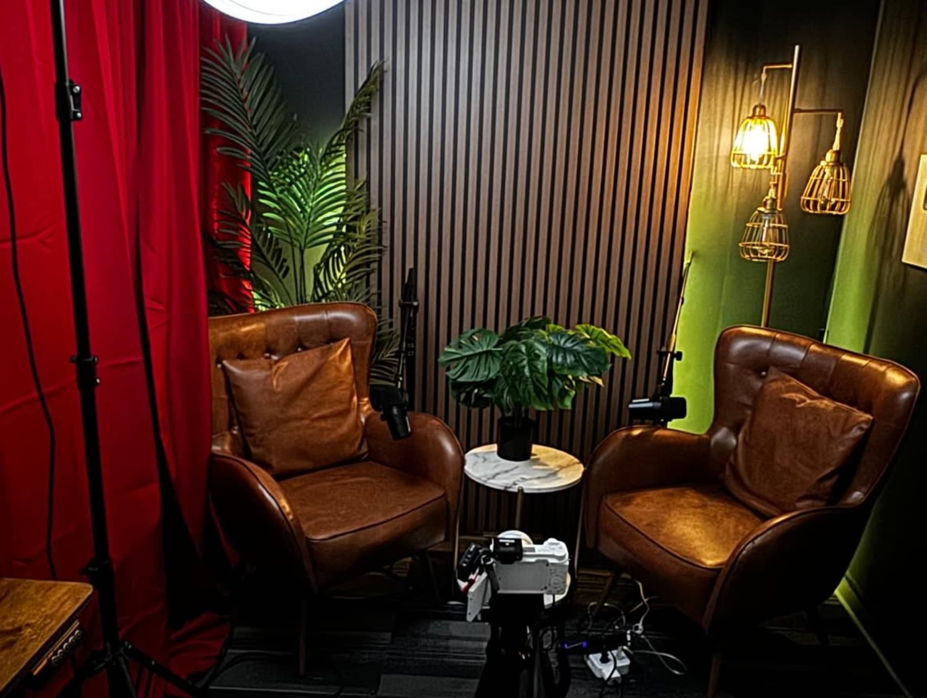 Modern Podcast Studio Image in Mission Beach, San Diego, CA