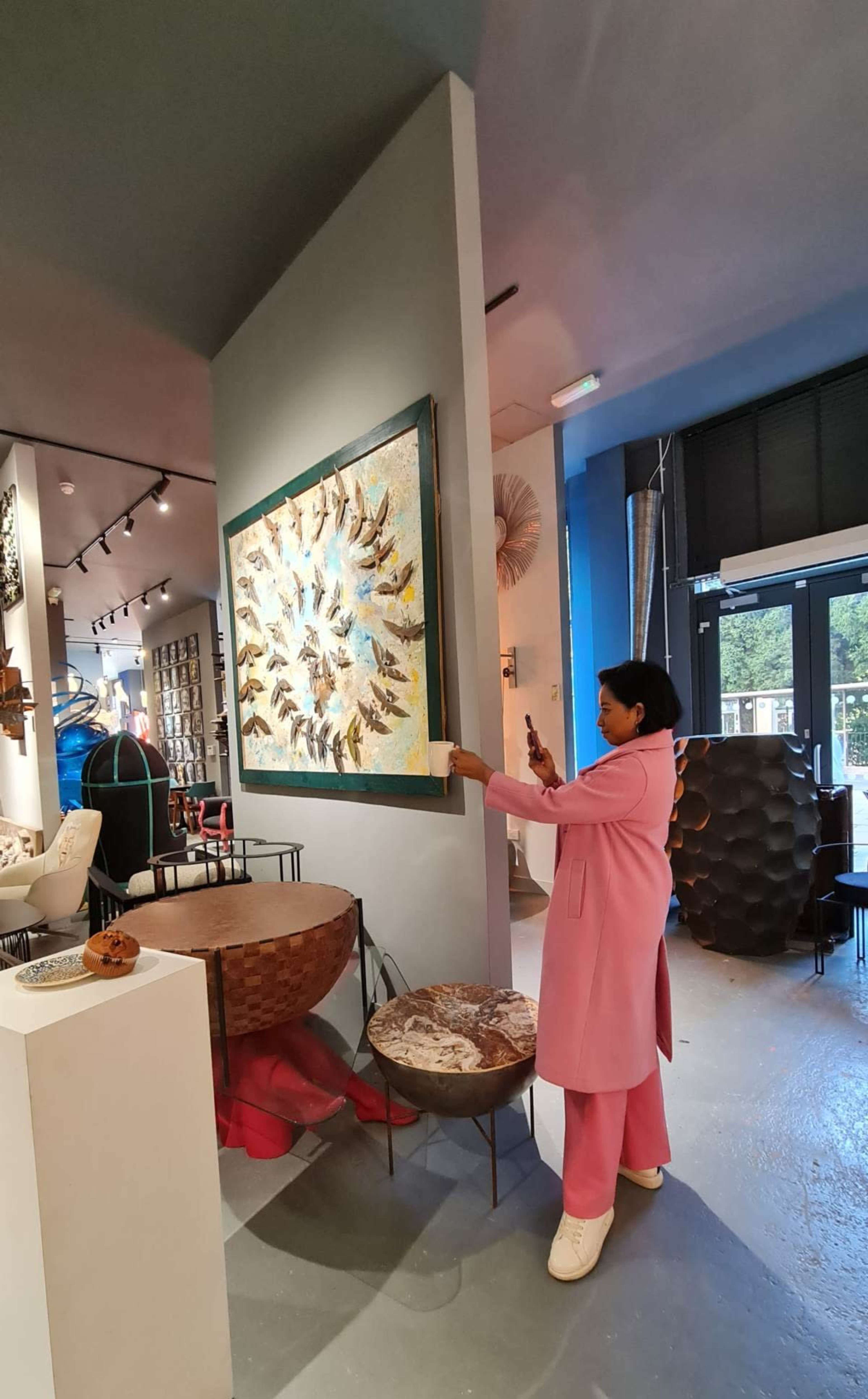 A unique art gallery spaceerged with independent coffee shop at city centre location with park view. Image in Southampton City Centre, Southampton, ENG