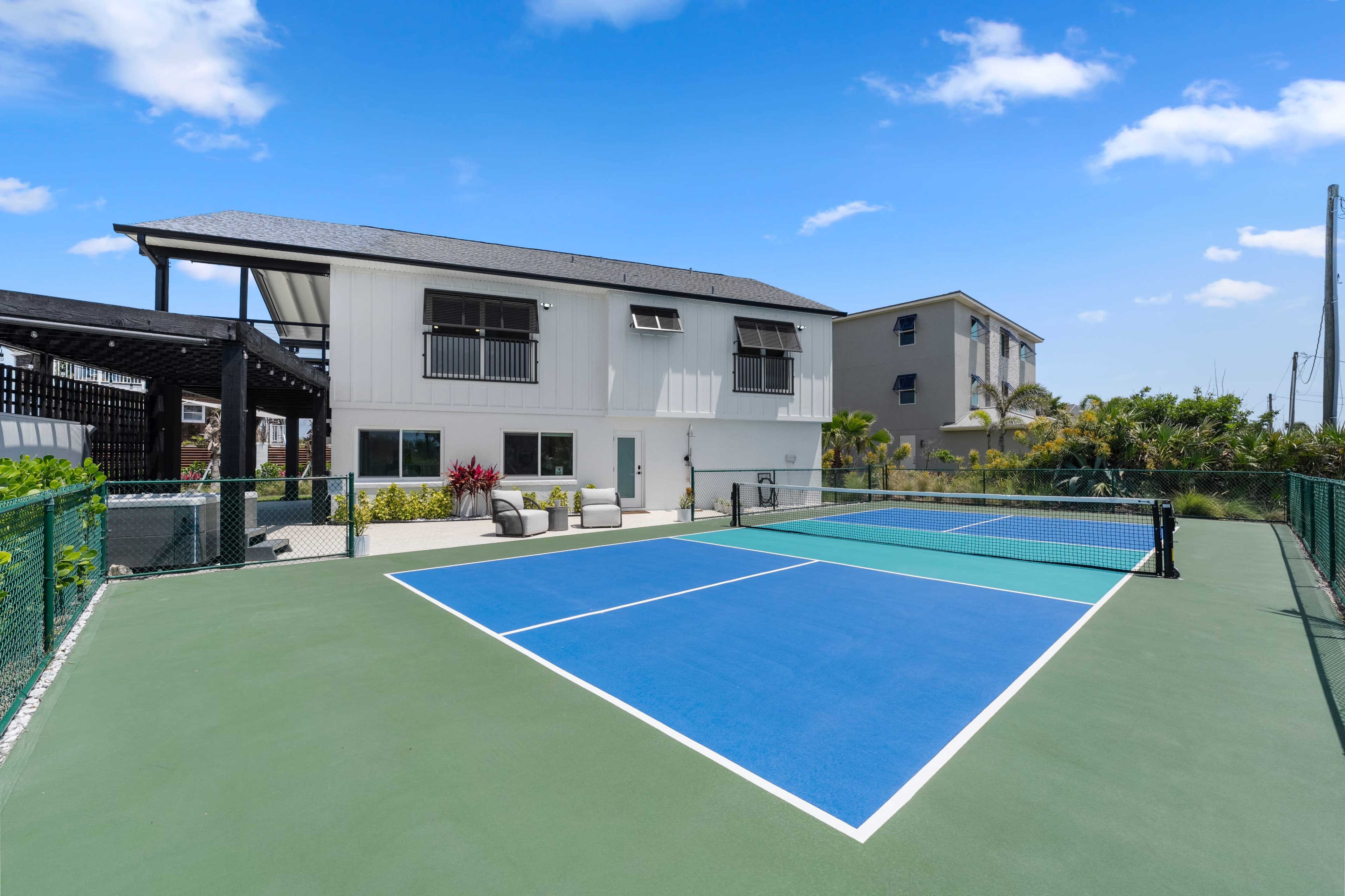 Private Pickelball Court Image in Bethune Volusia Beach, New Smyrna Beach, FL