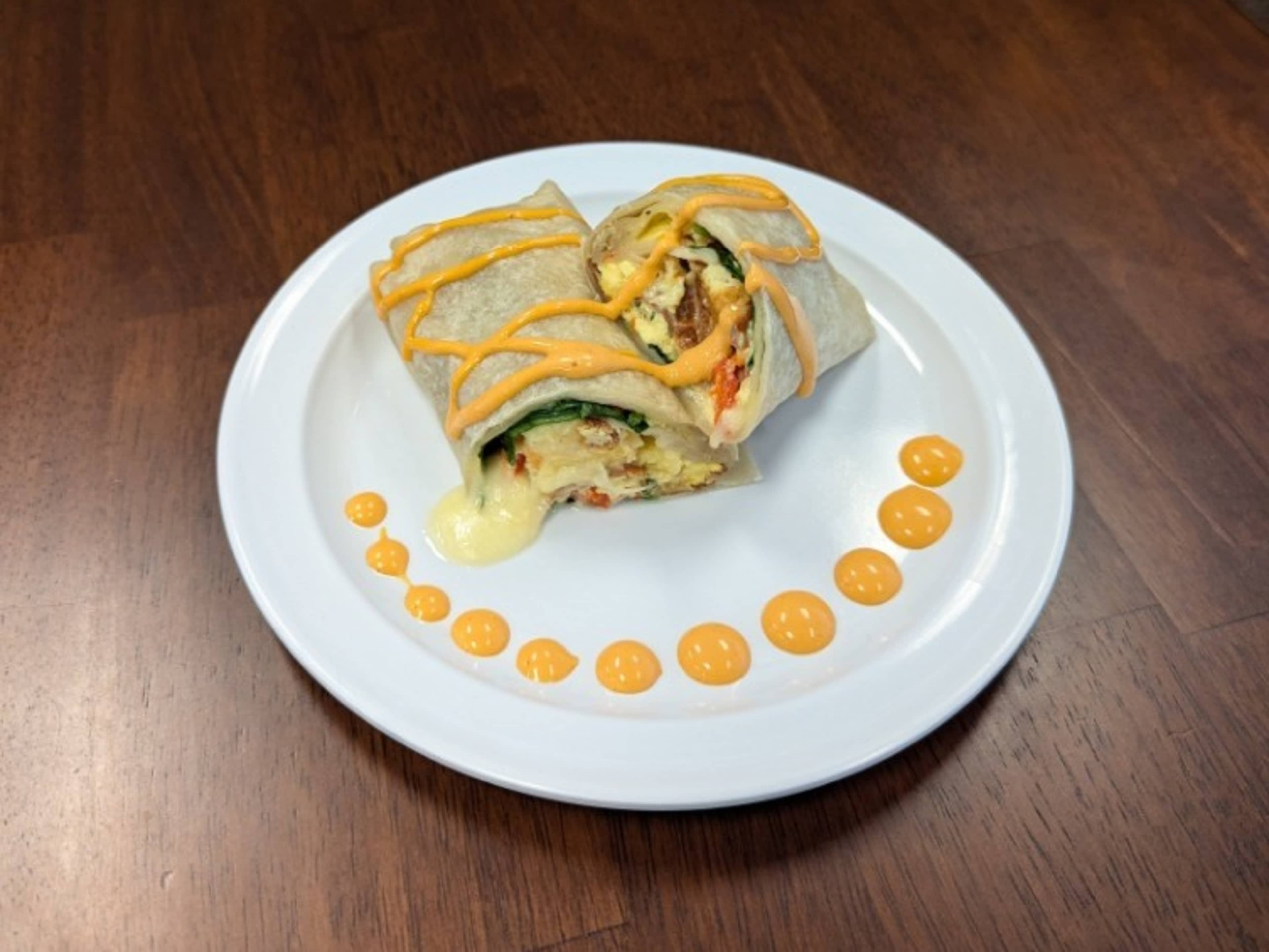 Breakfast Burrito Combo Vegitarian