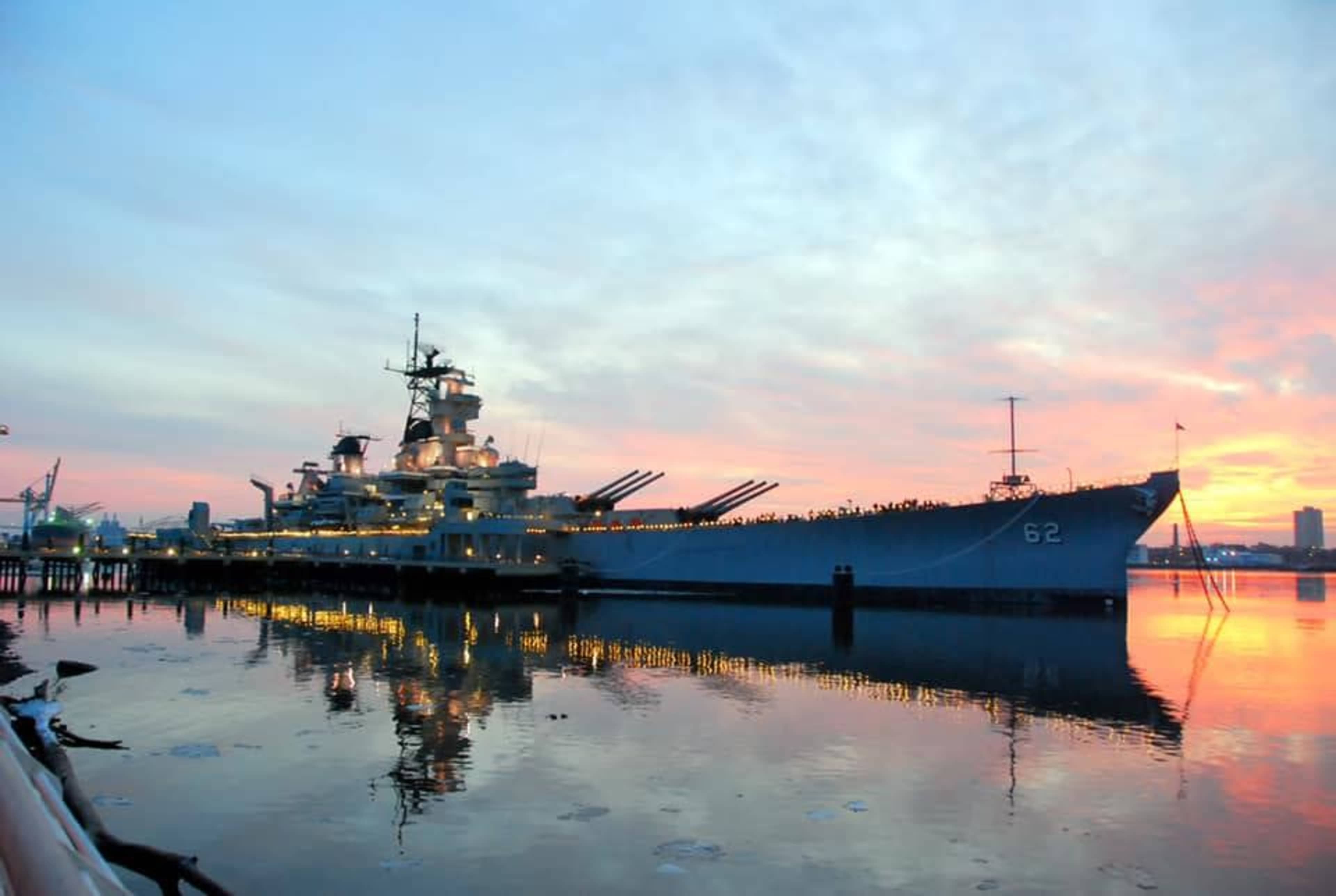 Historic Battleship Venue with Waterfront Views – Film, Events, & Photoshoots Image in Camden, Camden, NJ