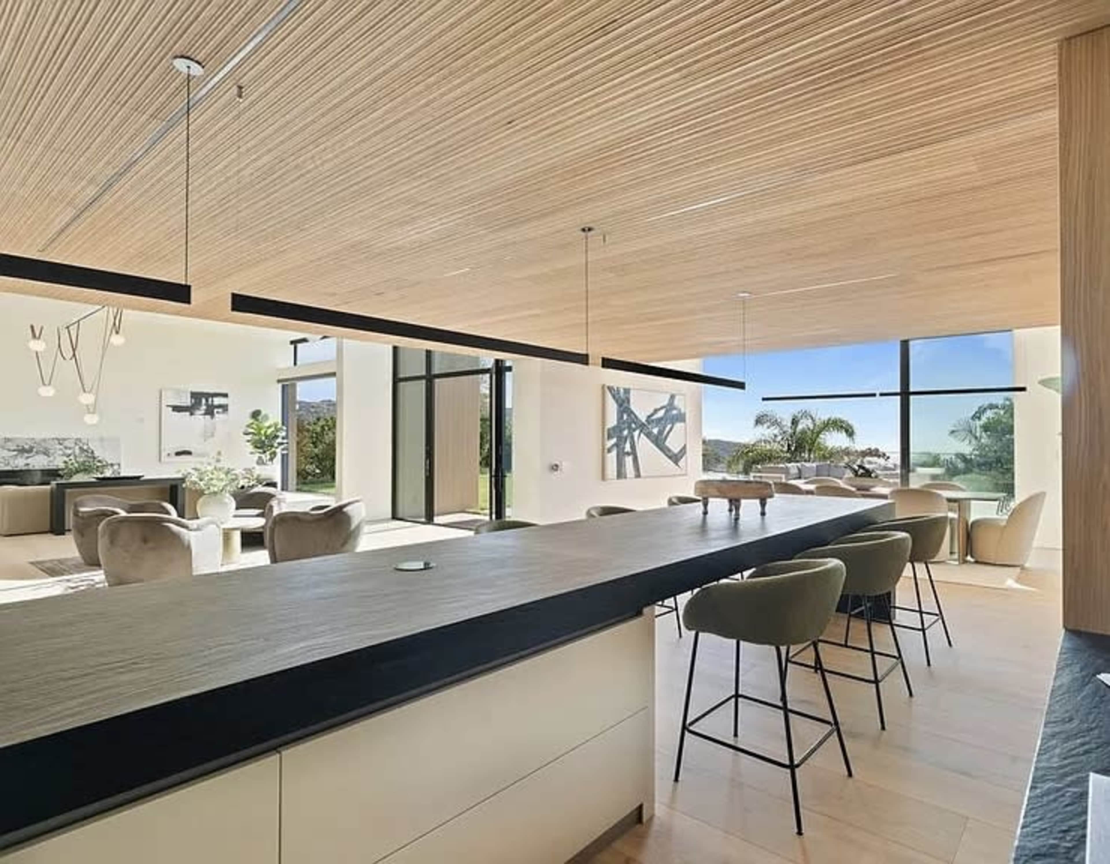 Villa Bechelli, Open Format,indoor outdoor Living. Image in Brentwood, Los Angeles, CA