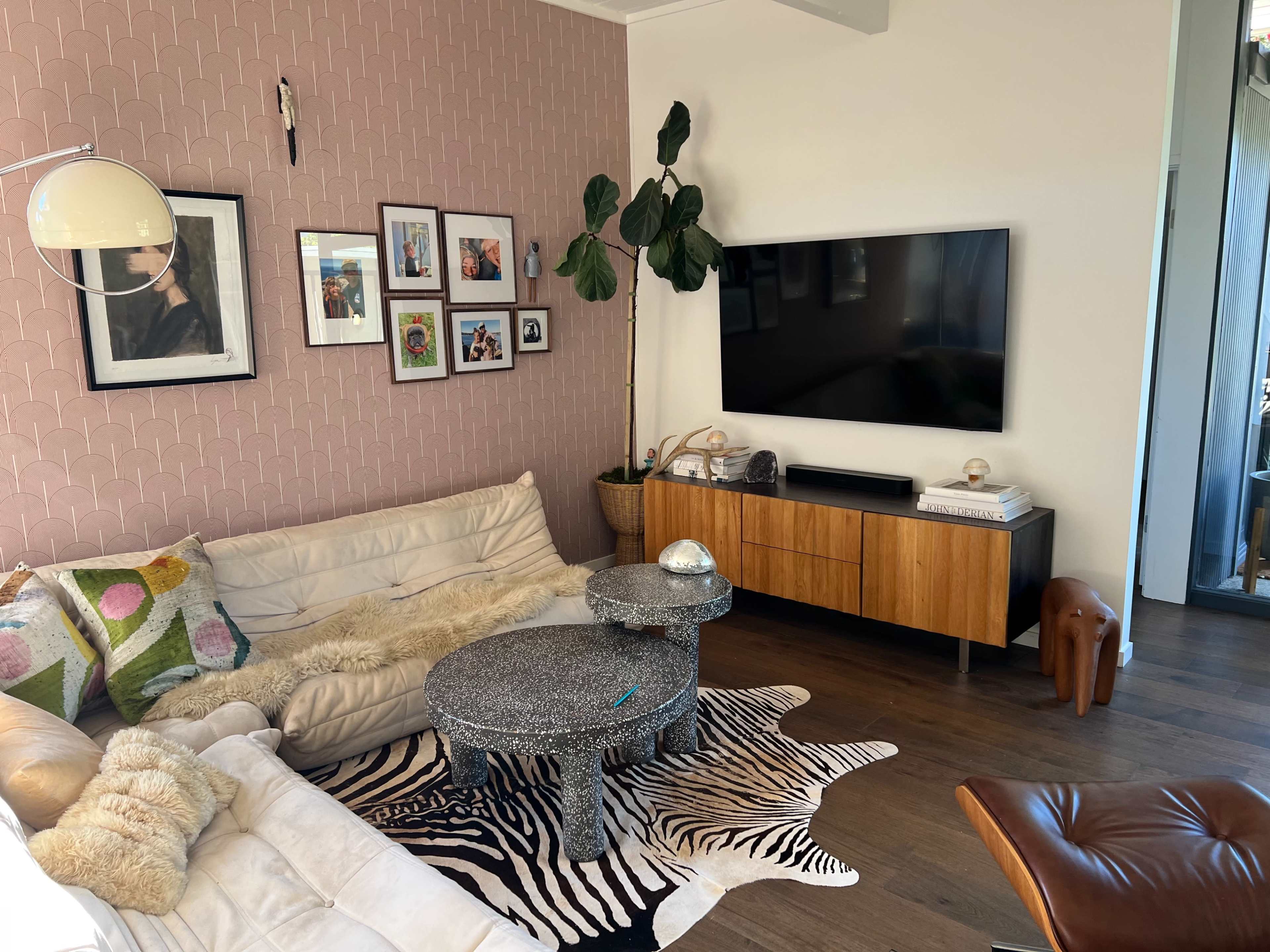 Mid-Century Modern Retreat Featuring A Natural Swimming Pool Image in San Rafael, San Rafael, CA