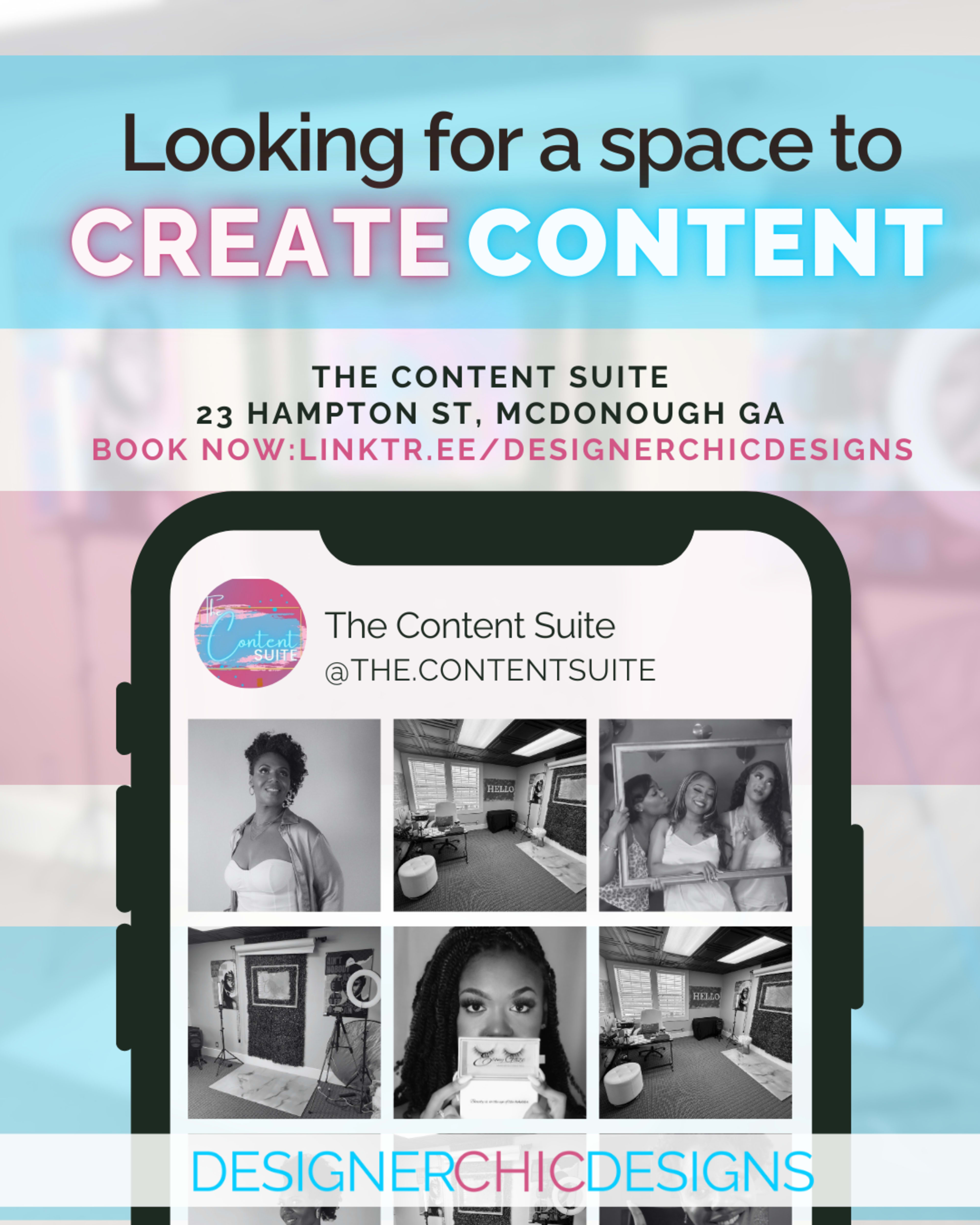Unleash Your Creative Juices - Feminine Charm Meets Artistic Vibes- McDonough Square Content Suite Image in McDonough, McDonough, GA
