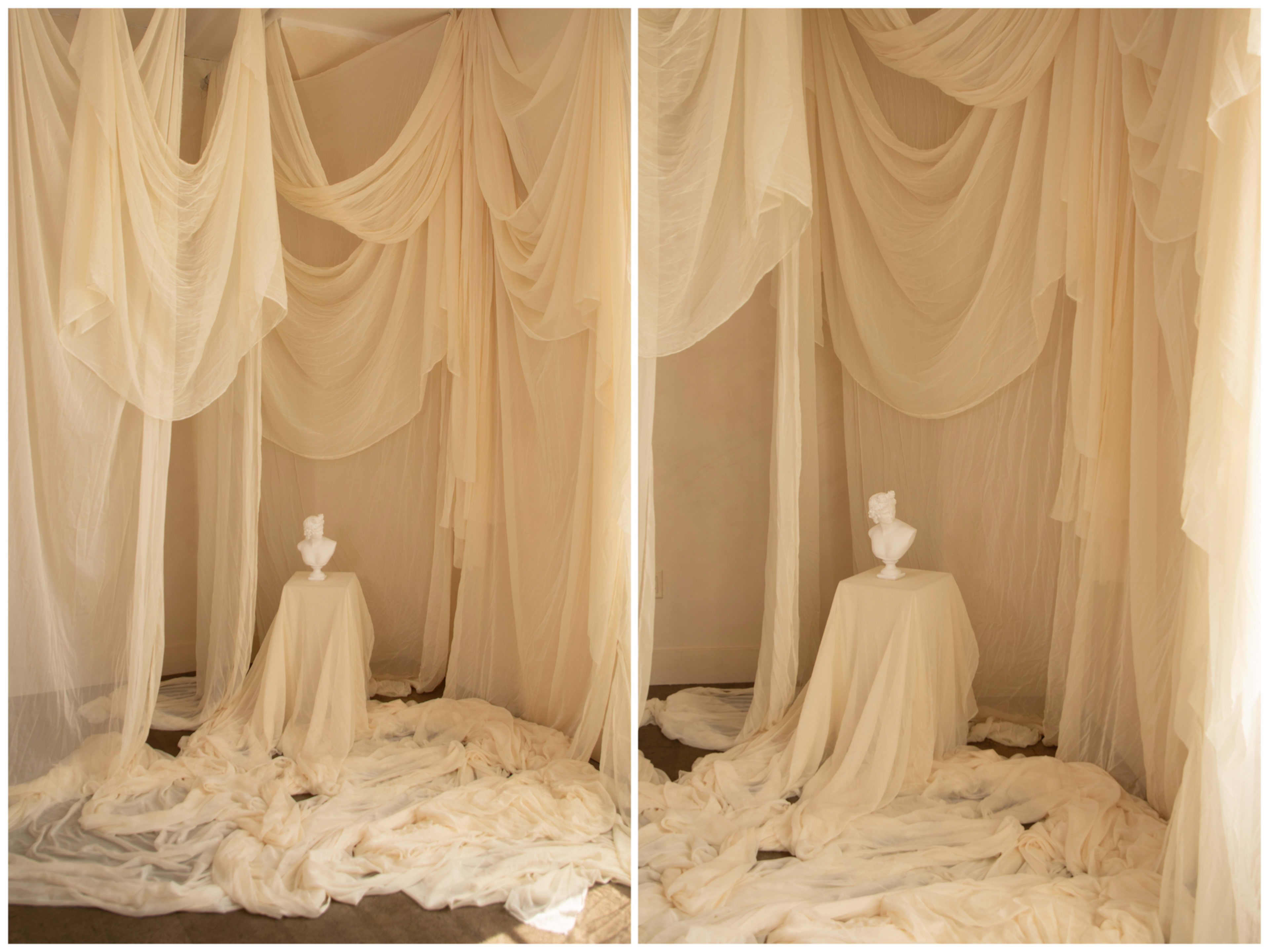 Minimalist Chic Natural Light West Facing Studio White Seamless Backdrop Image in Central LA, Los Angeles, CA