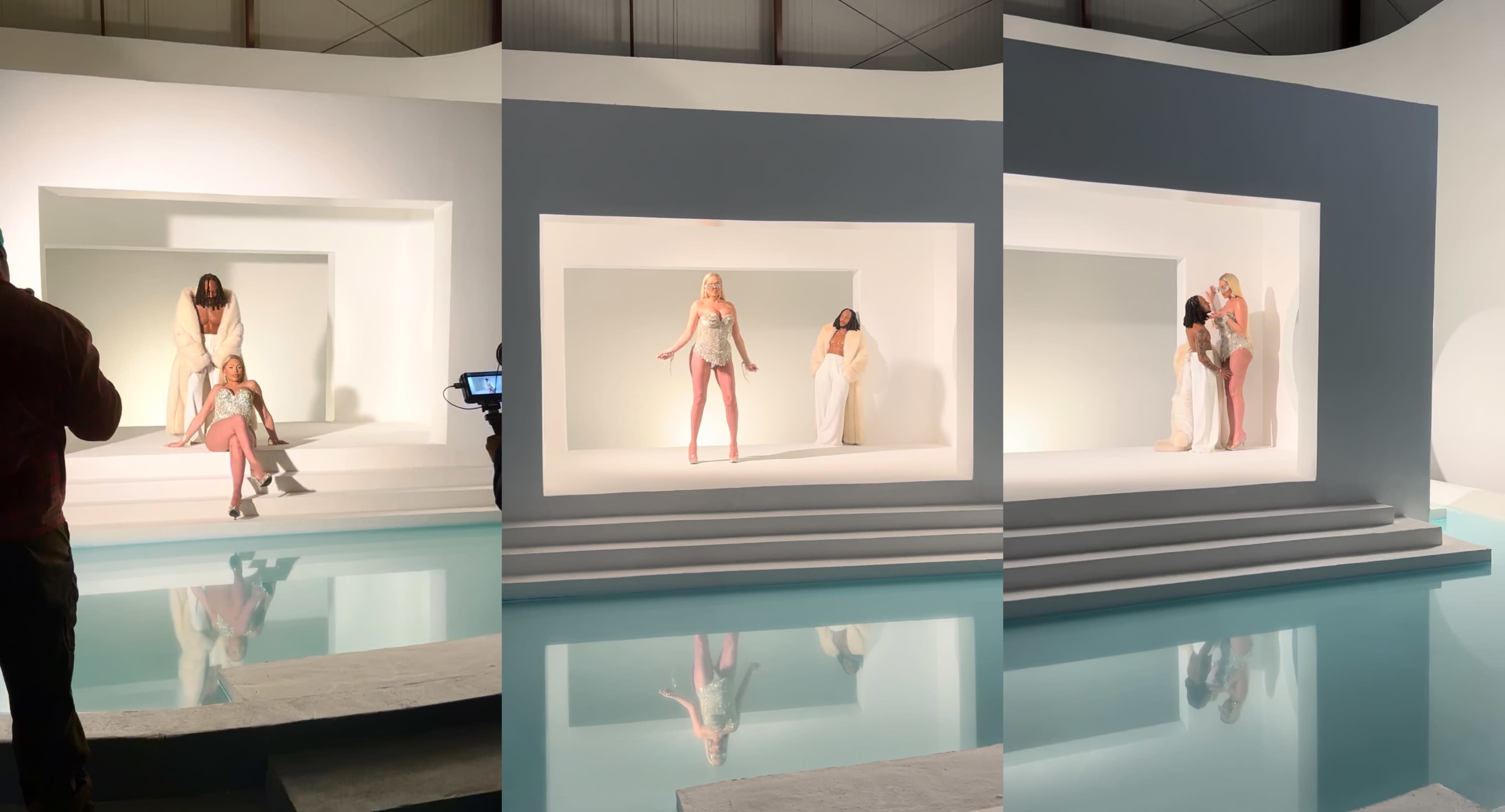 The Mirage Water Set - 2000 sq. ft. indoor water set with abstract structure Image in Jefferson Park, Atlanta, GA