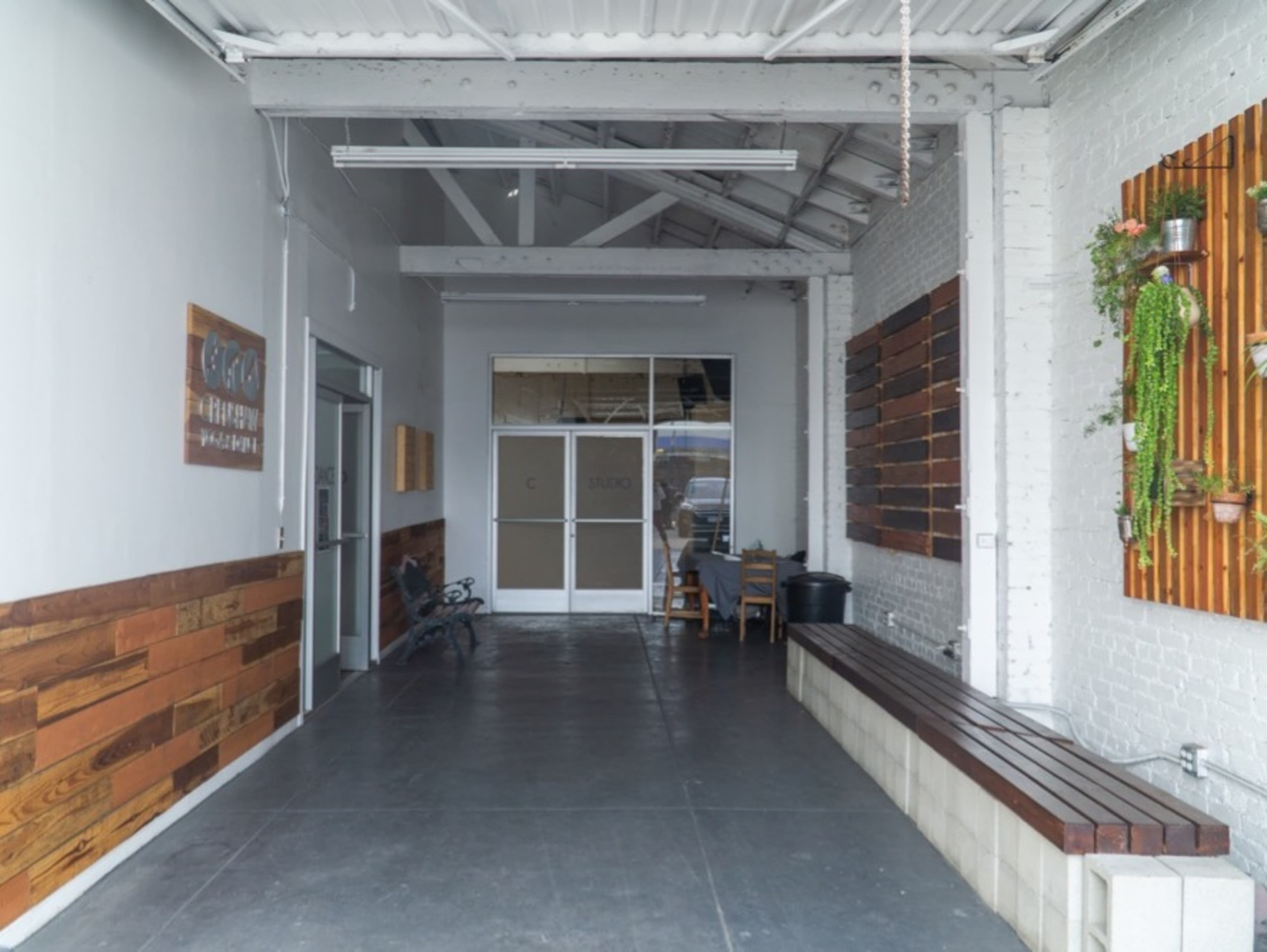 Driveway and Reception Area