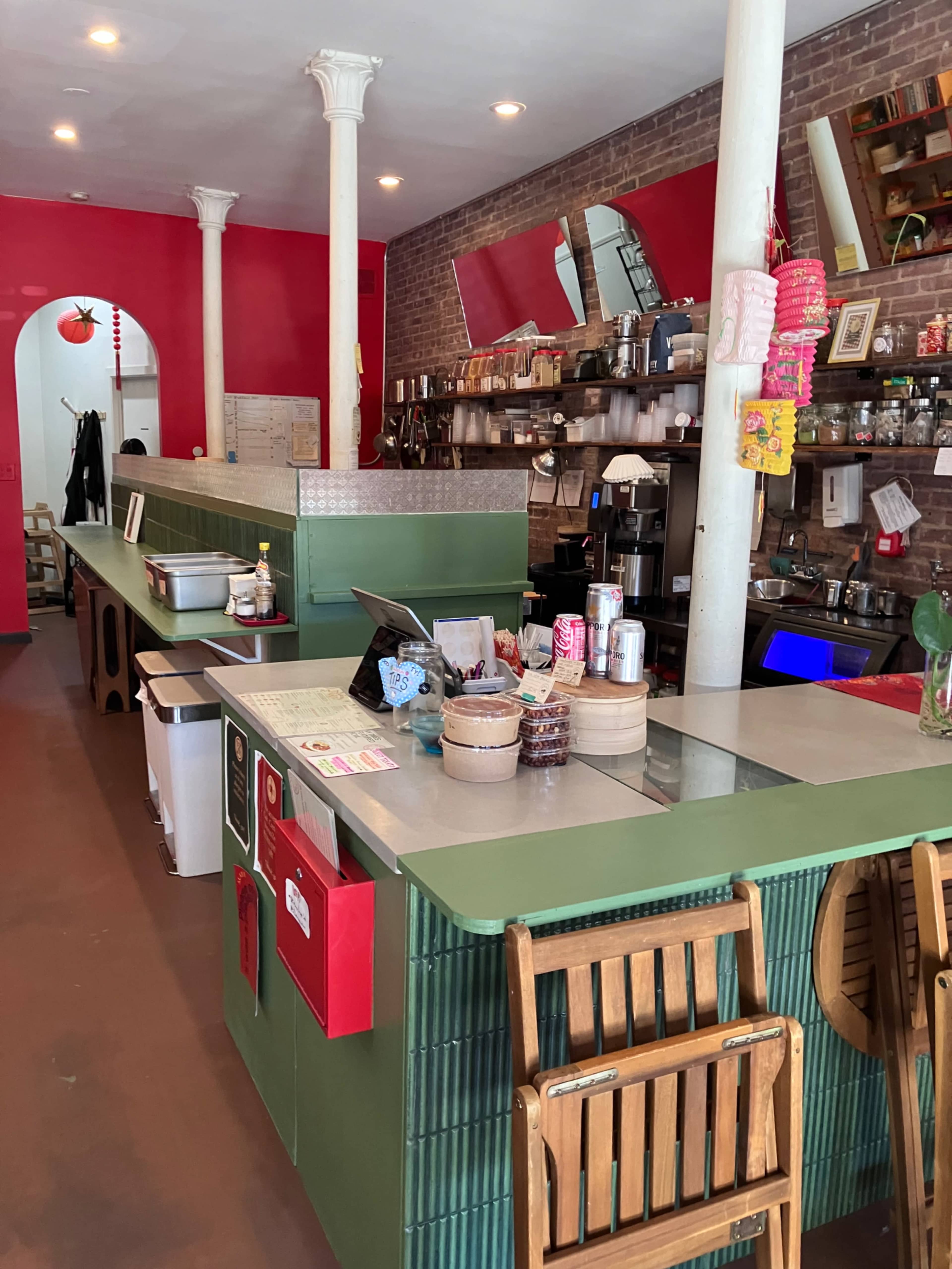 Modern Zen Asian Cafe Image in Clinton Hill, Brooklyn, NY