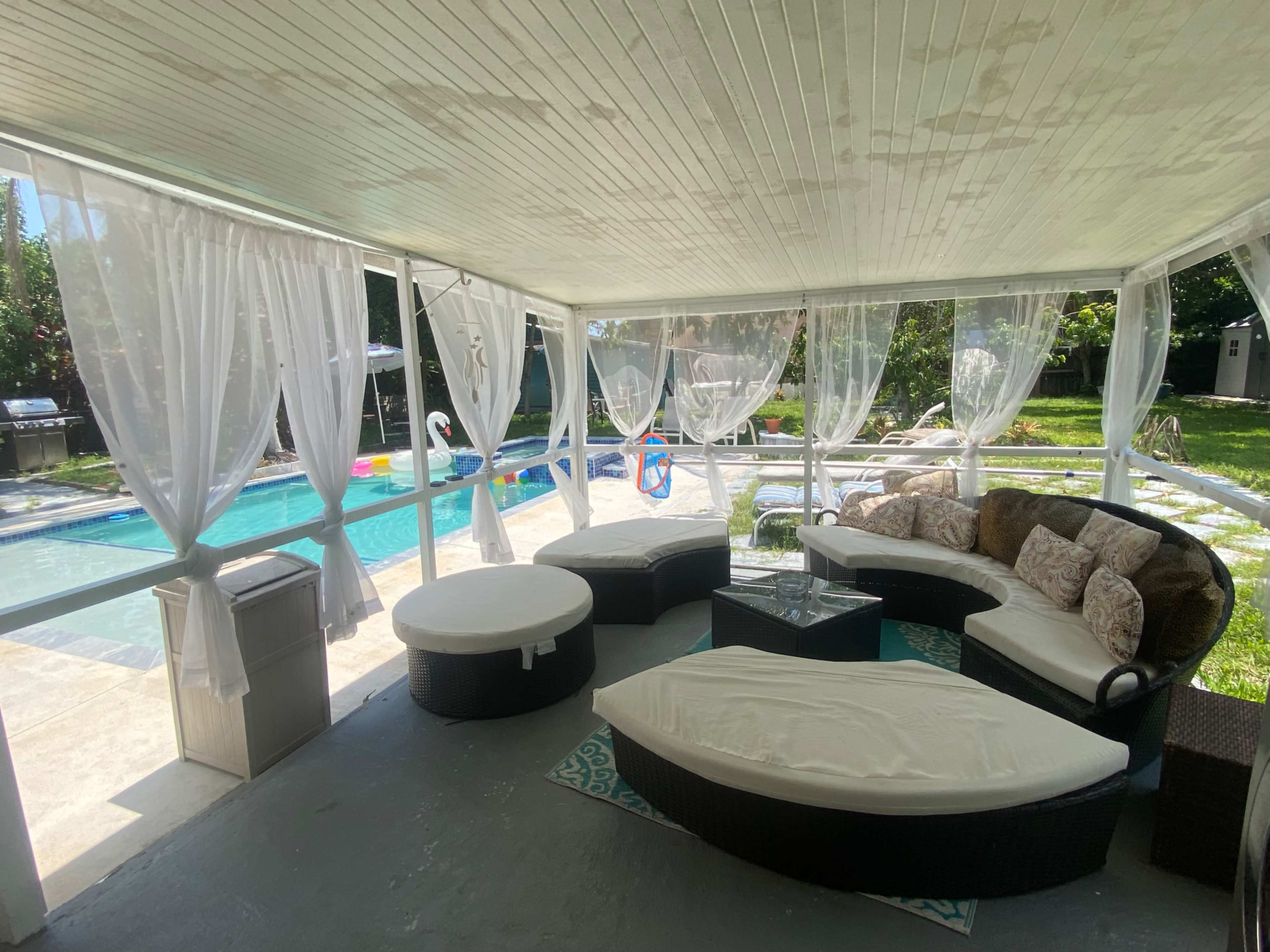 Event Friendly Vacation Pool Home Image in , Lake Worth, FL