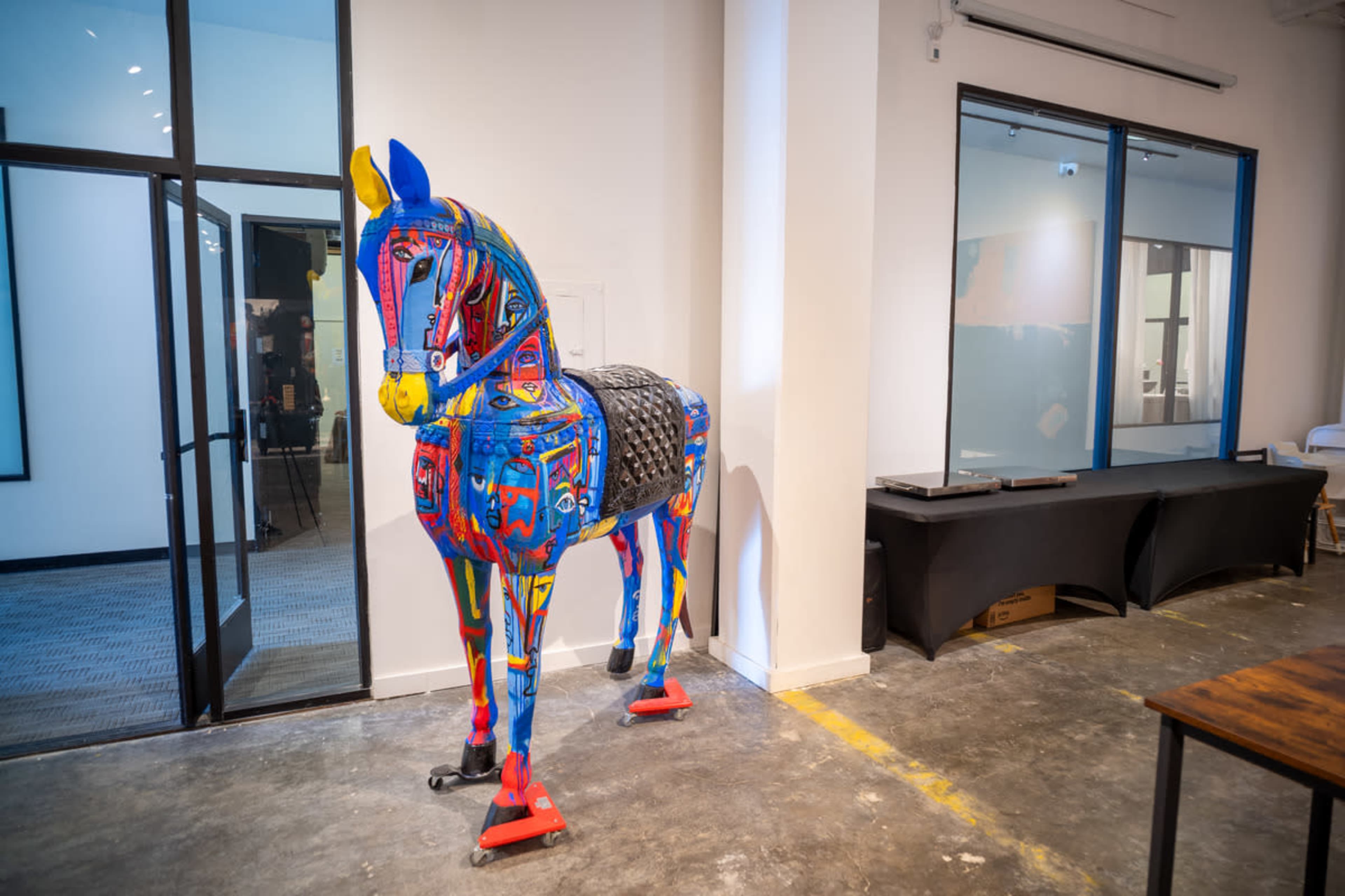 Where downtown energy meets rustic smoke. Image in Showplace Square, San Francisco, CA