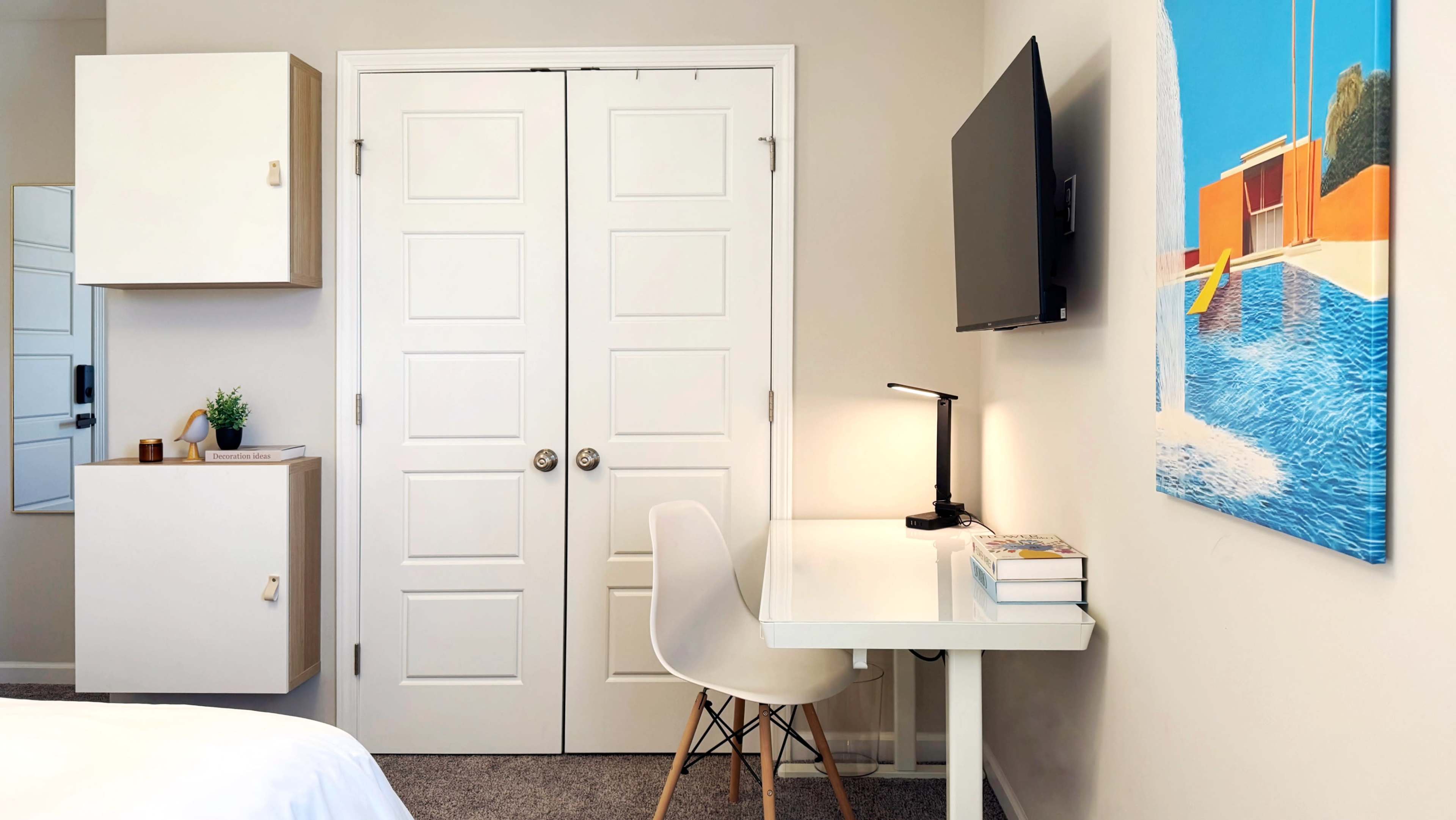 Stylish Office + Creator Space | Boutique Hotel Vibes Image in Groves Of Deerfield, Wendell, NC