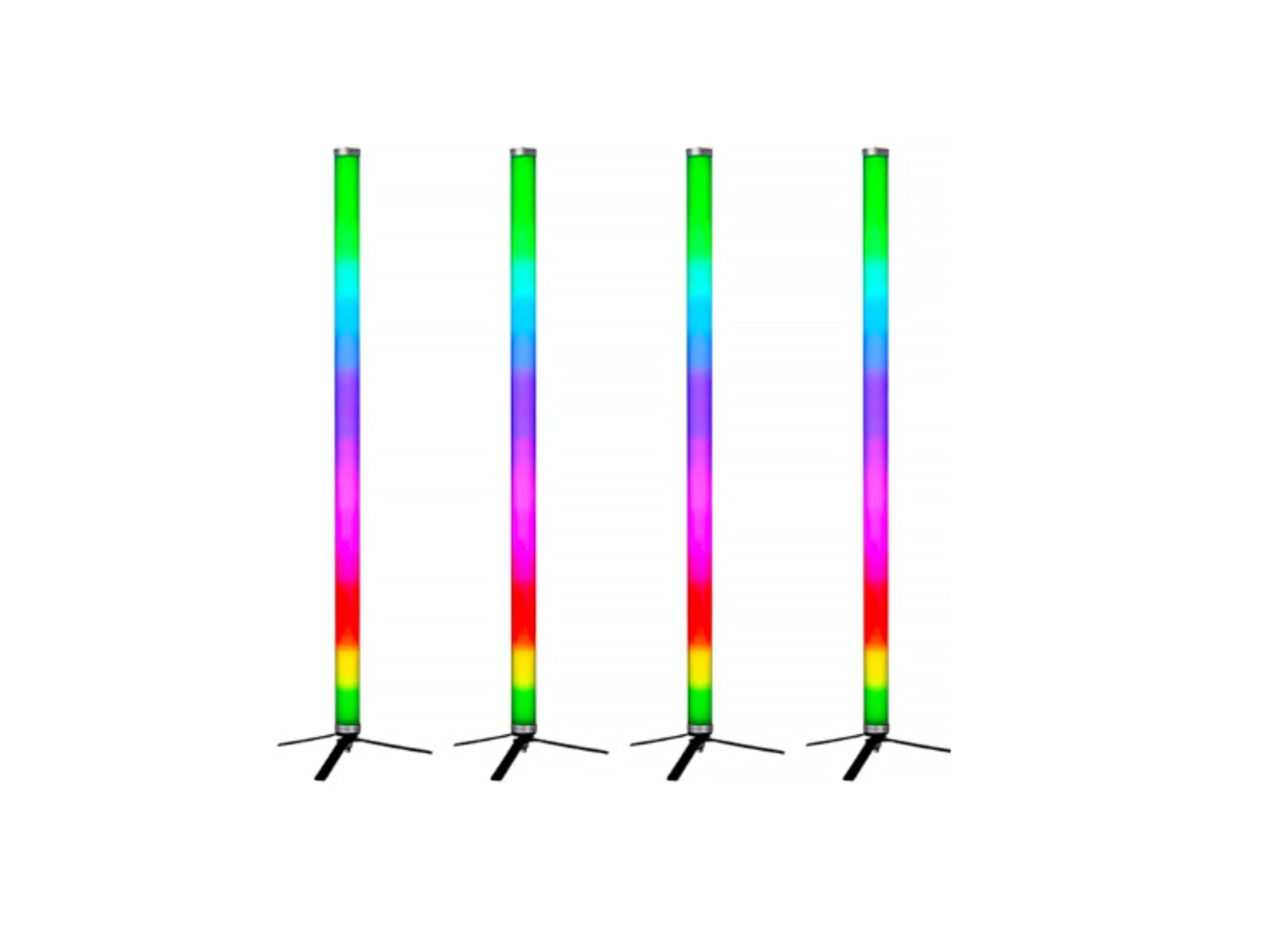 4 Astera Titan LED Tubes + Remote