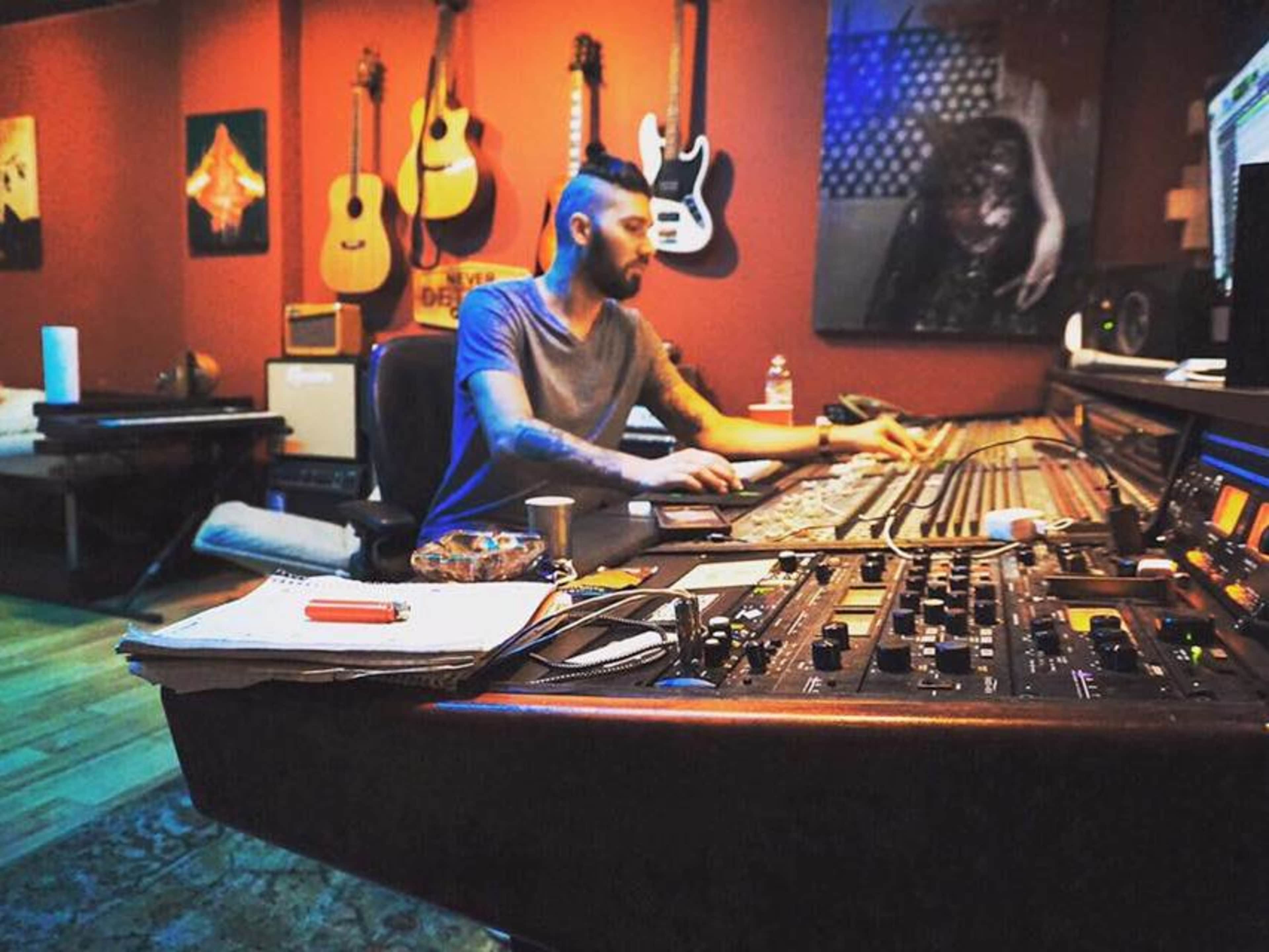 Recording Studio Shoot