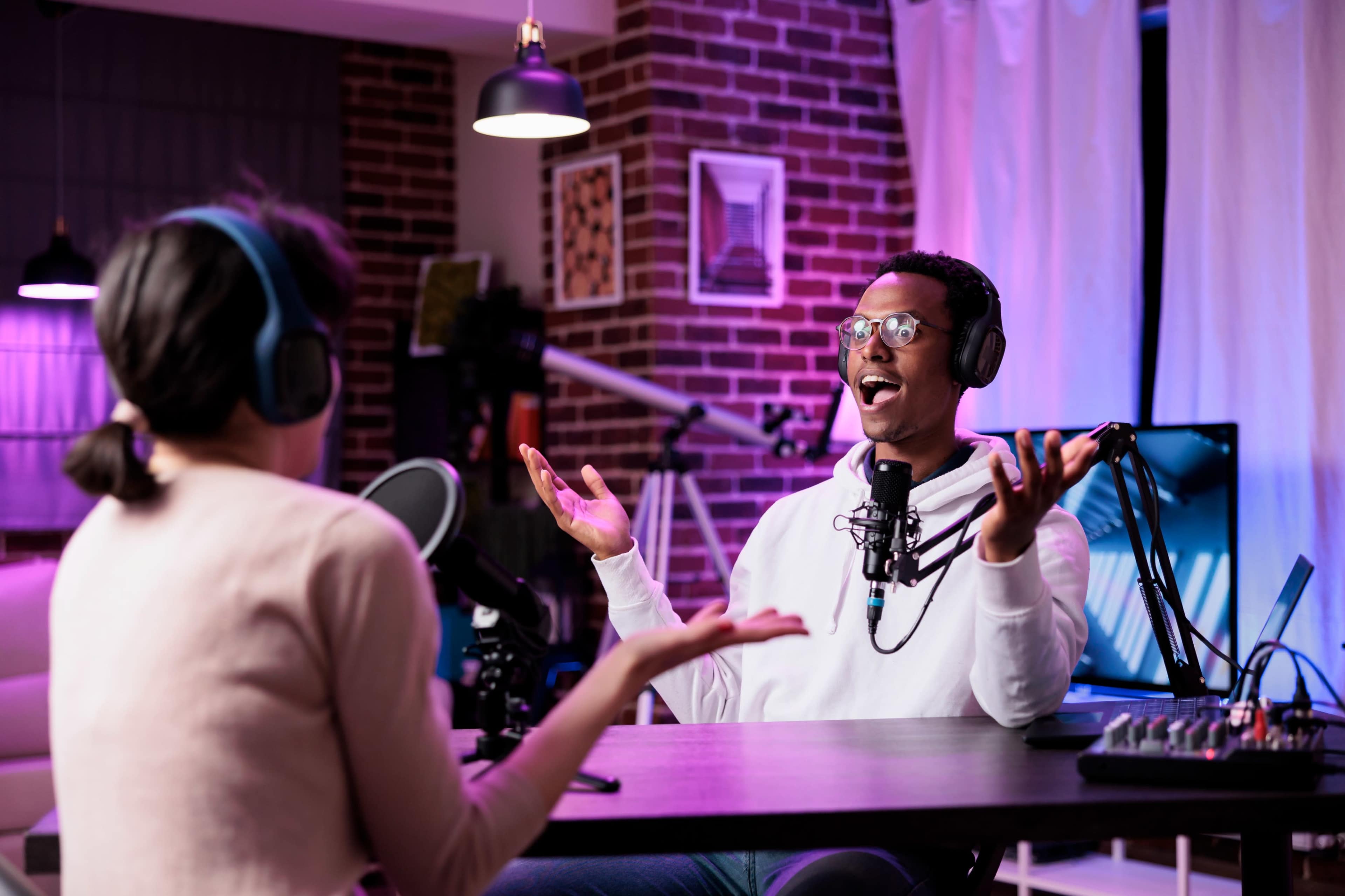 Studio de Podcast vidéo tout équipé Image dans Folie-Méricourt, Saint-Denis Pierrefitte, 