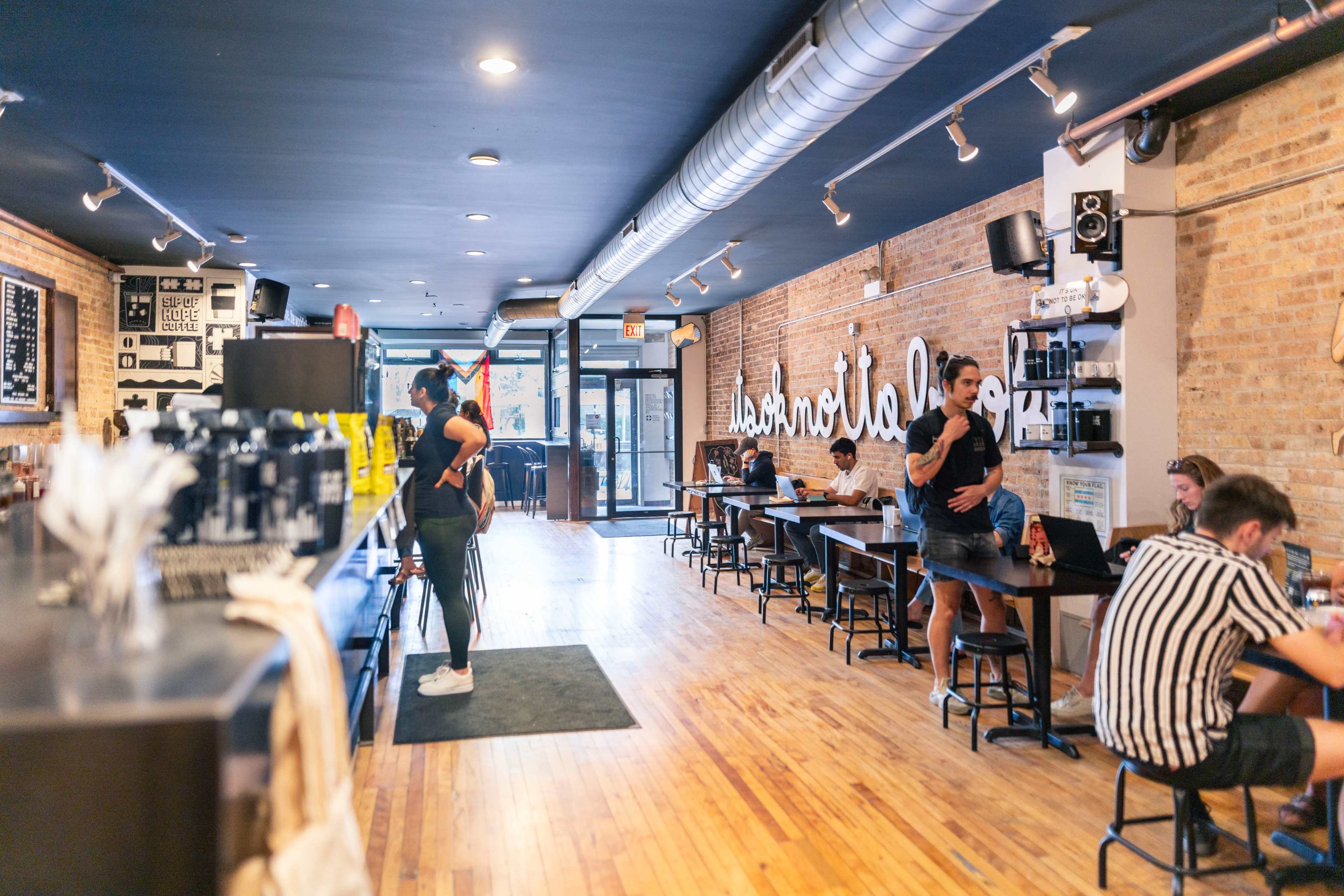 Social Enterprise Mental Health Focused Cafe Image in Logan Square, Chicago, IL