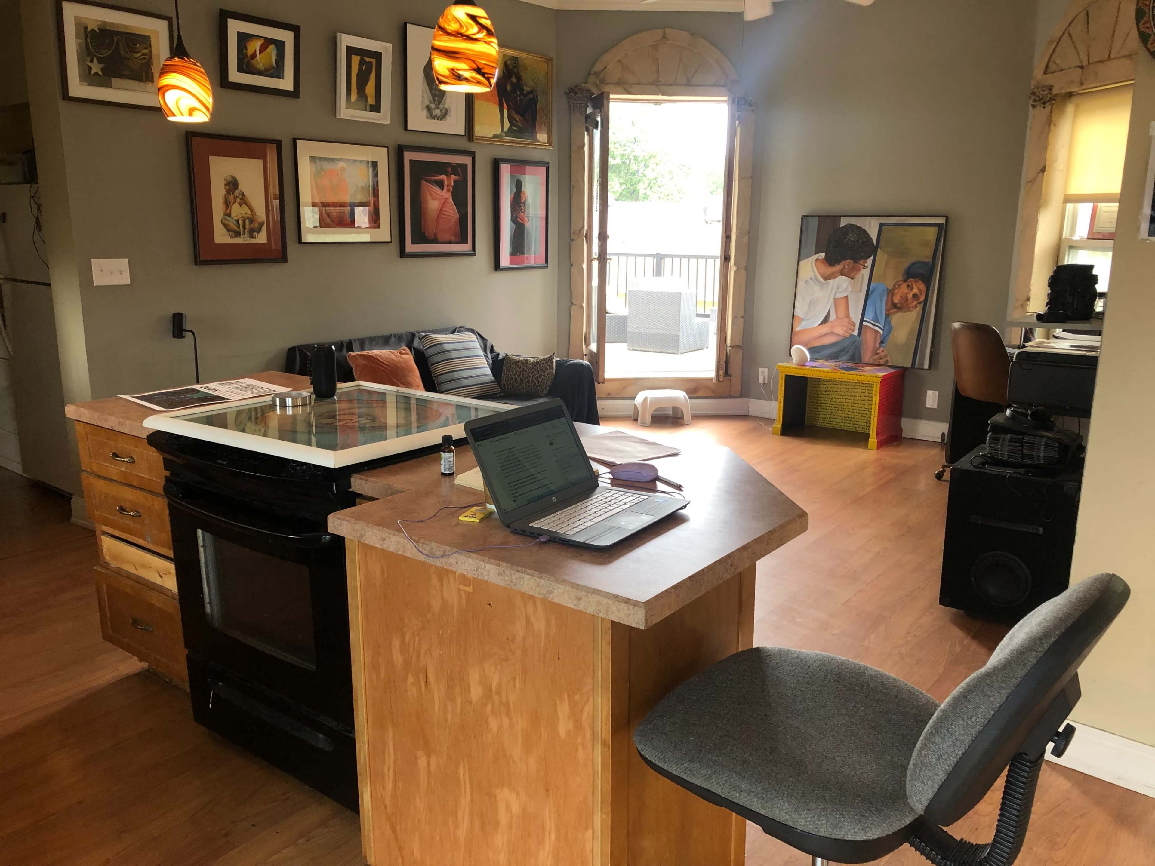 Unique Gallery/Creative Space in 'OTE' with Downtown Skyline Views Image in Near East Side, Columbus, OH