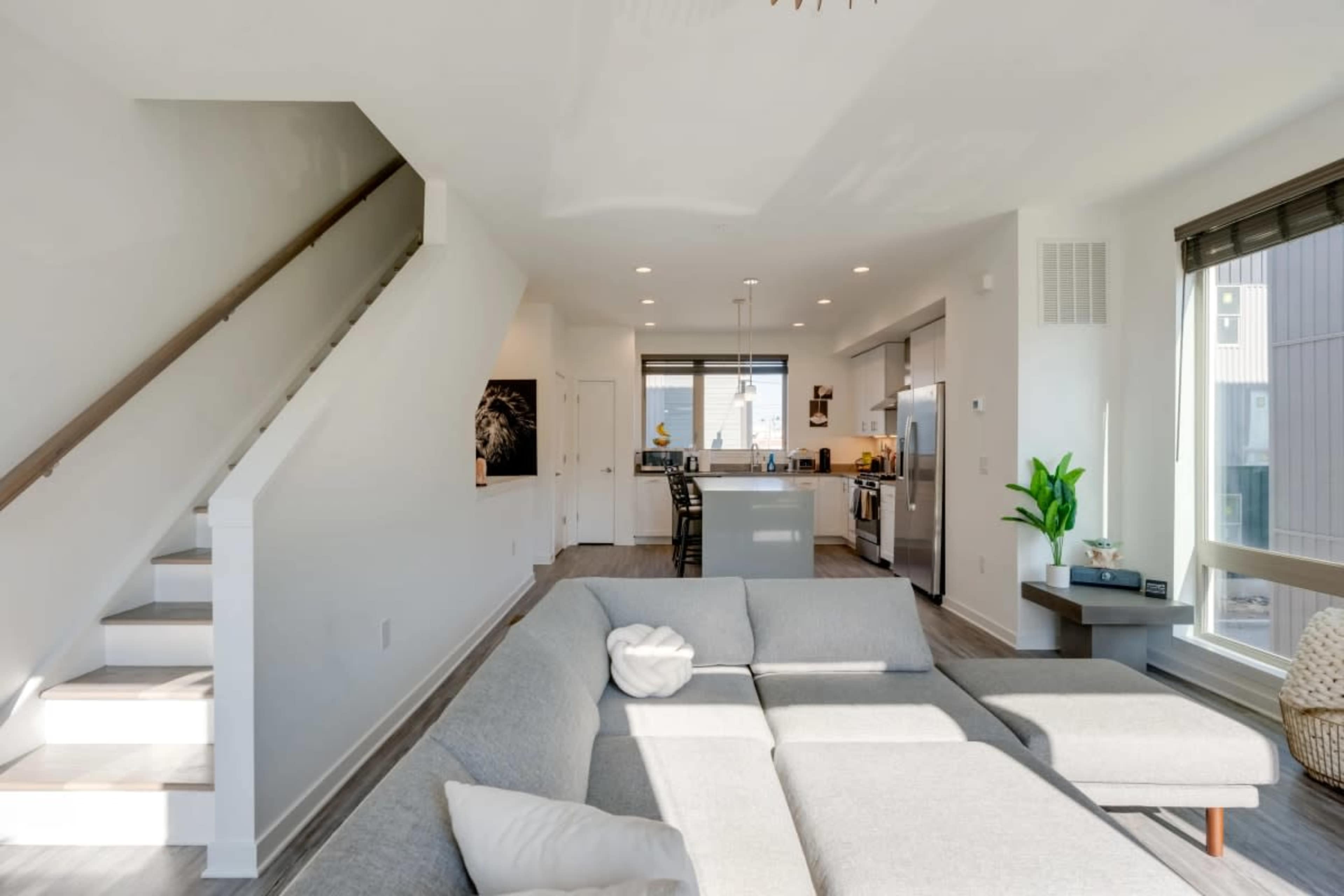 Modern Townhome w/ Private Rooftop Image in North Philadelphia, Philadelphia, PA