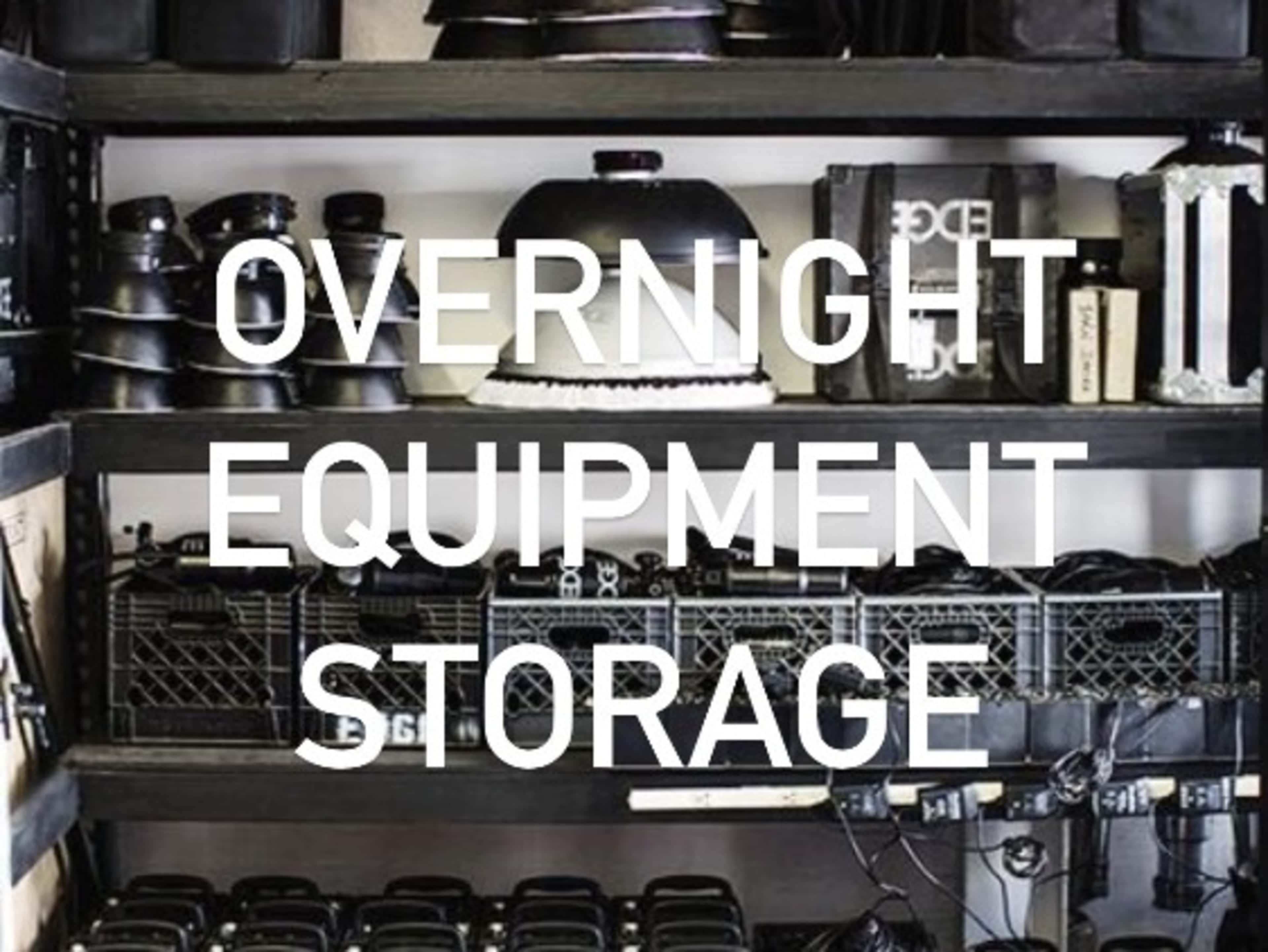 Overnight storage 
