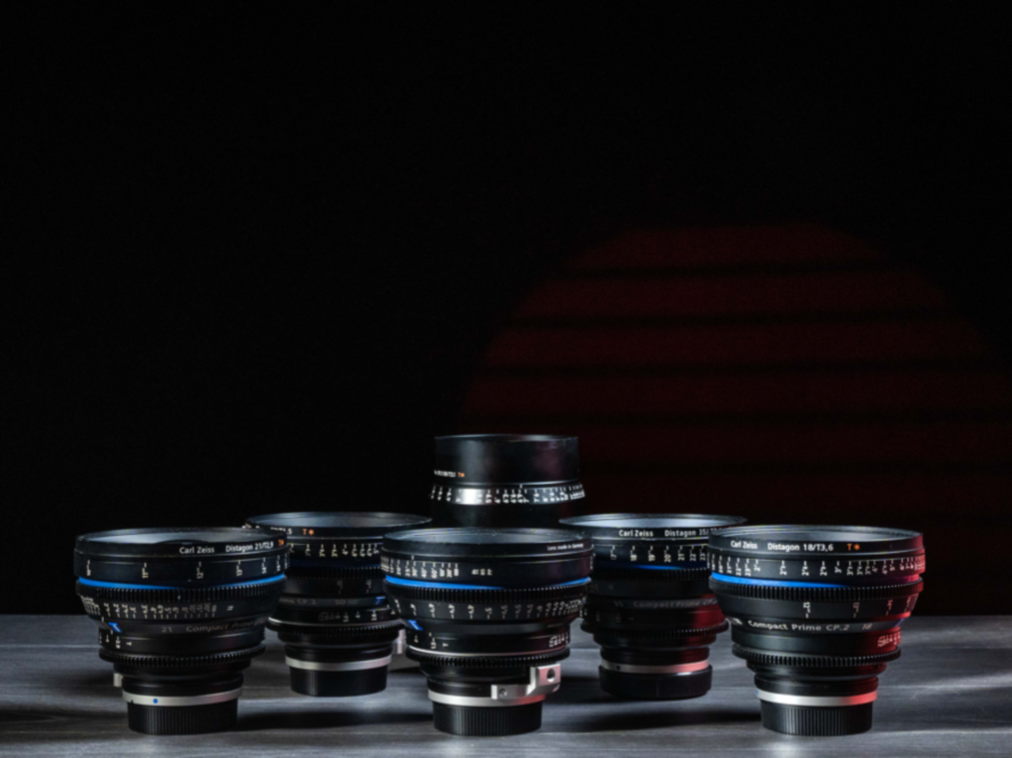 Zeiss Compact Prime CP.2 Lens Set