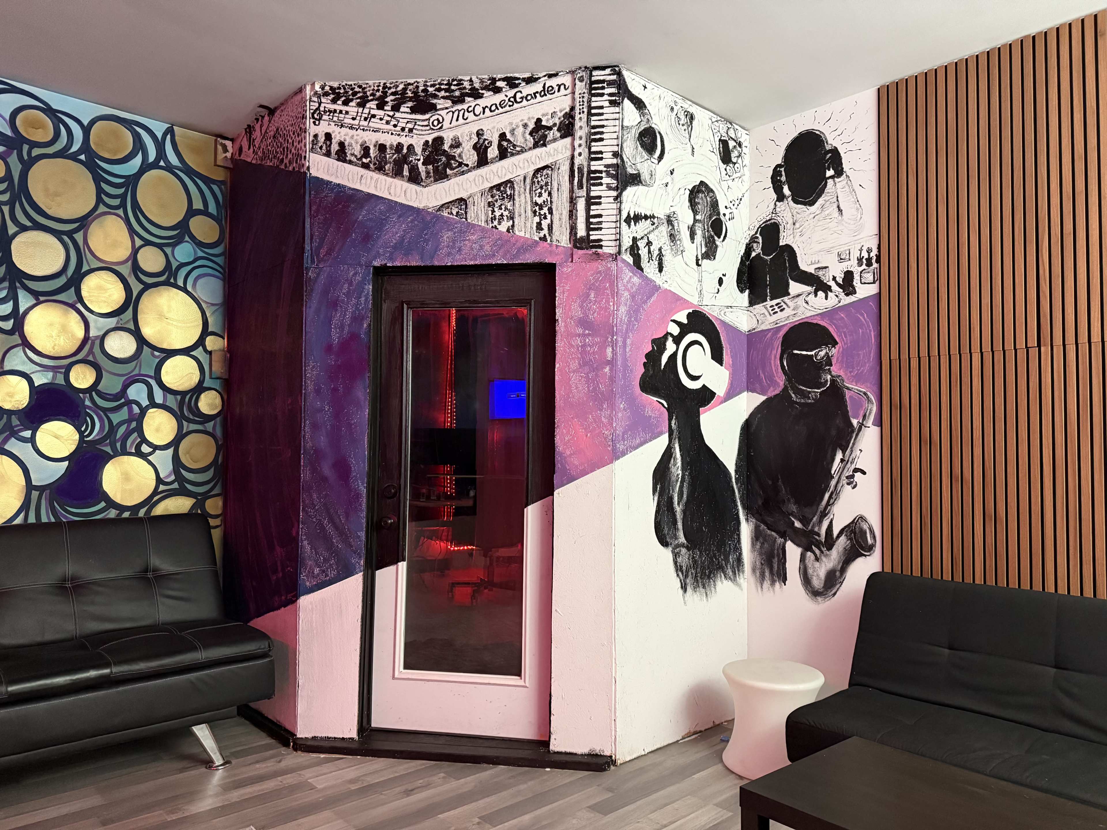 Professional Recording Studio with LED Lighting and Creative Vibe Image in Downtown West, Saint Louis, MO