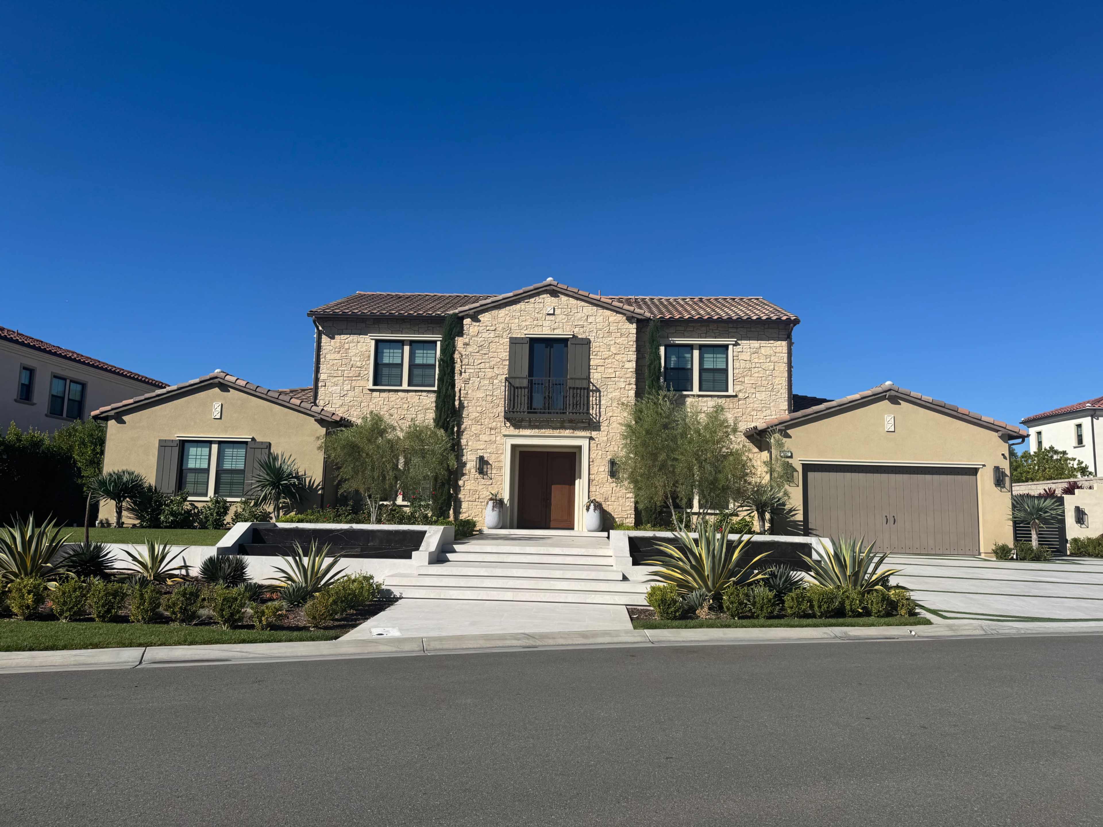 Mediterranean Luxury Resort Style Estate with Pool, Fire Pit and Natural Light Image in Yorba Linda, Yorba Linda, CA