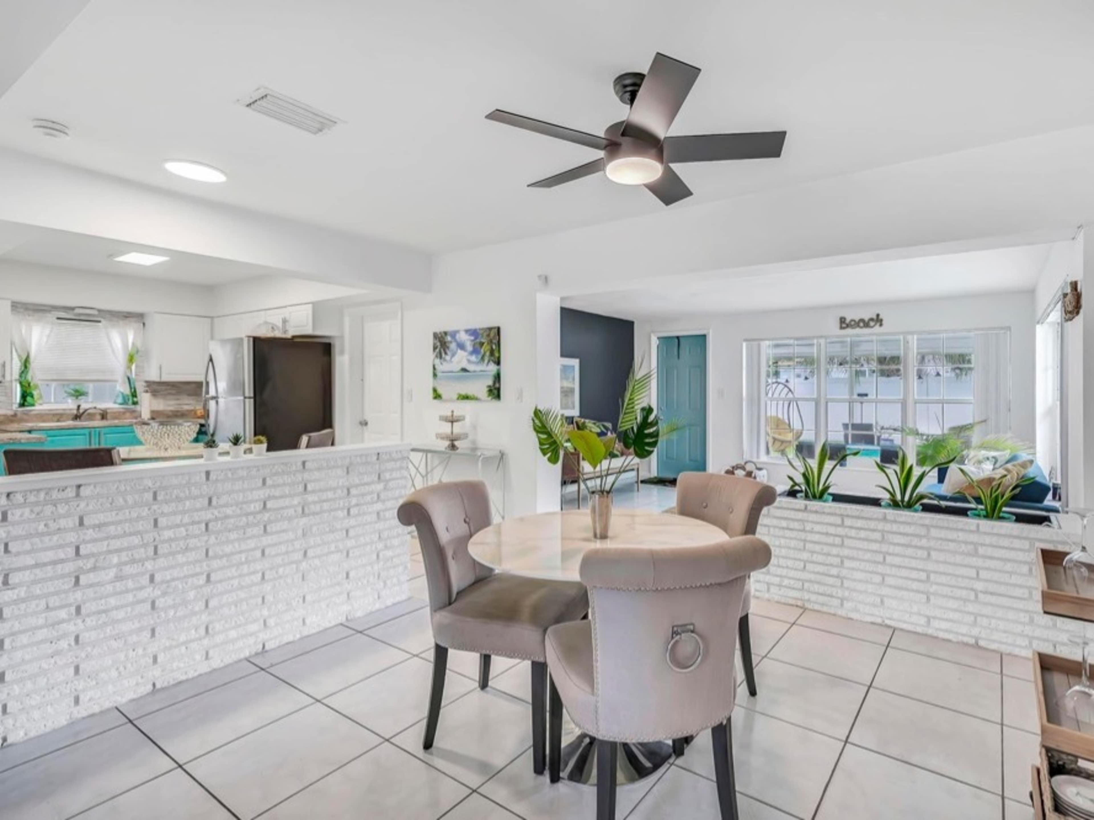 Kitchen, Dining/Living Room