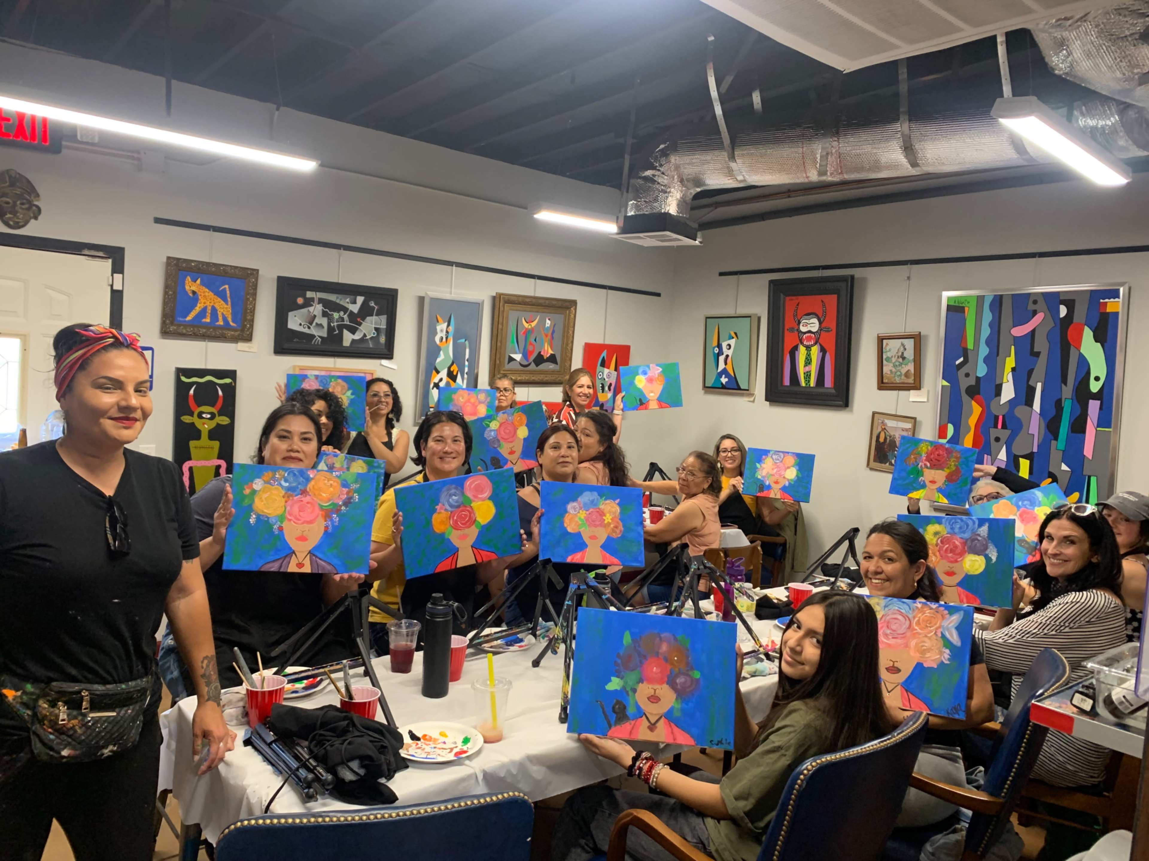 Art gallery / meeting room that accommodates private events. Image in Barrio Logan, San Diego, CA