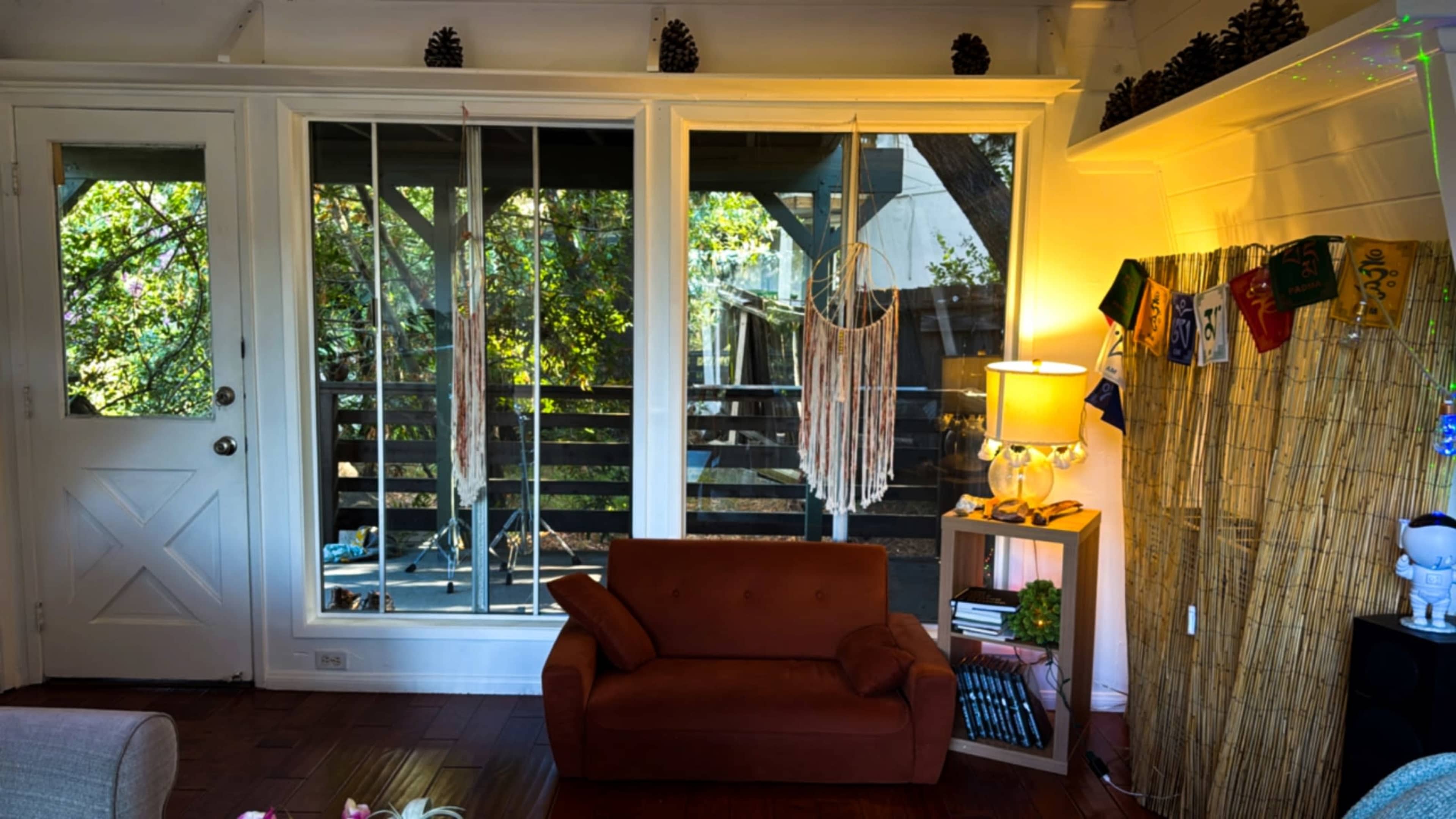The Rose Home — Topanga Hideaway with 70’s Vibe & Mountain Views Image in Fernwood, Topanga, CA